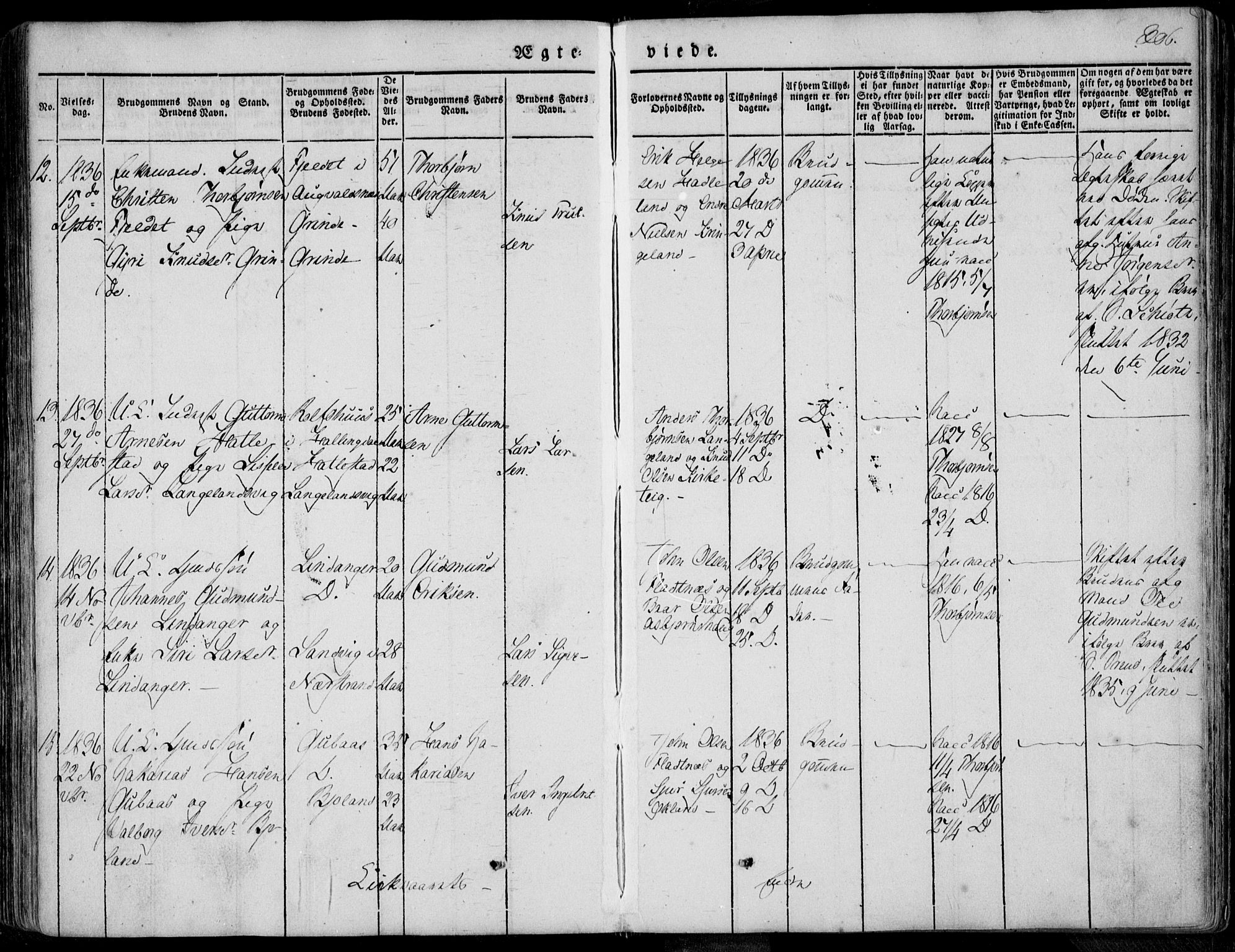 Skjold sokneprestkontor, AV/SAST-A-101847/H/Ha/Haa/L0006: Ministerialbok nr. A 6.1, 1835-1858, s. 306