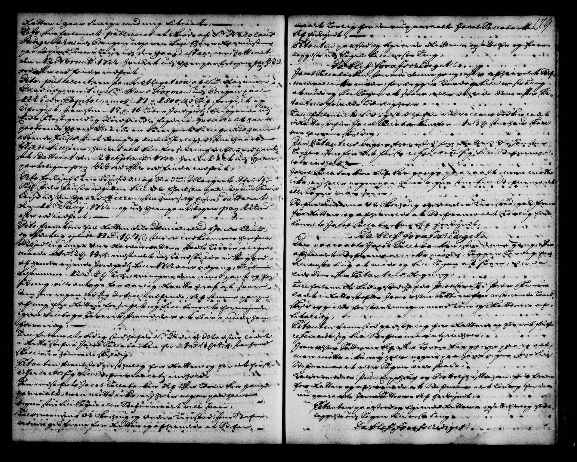 Nordfjord sorenskriveri, SAB/A-2801/01/01a/L0021: Tingbøker (justisprotokoller), 1721-1723, s. 178b-179a