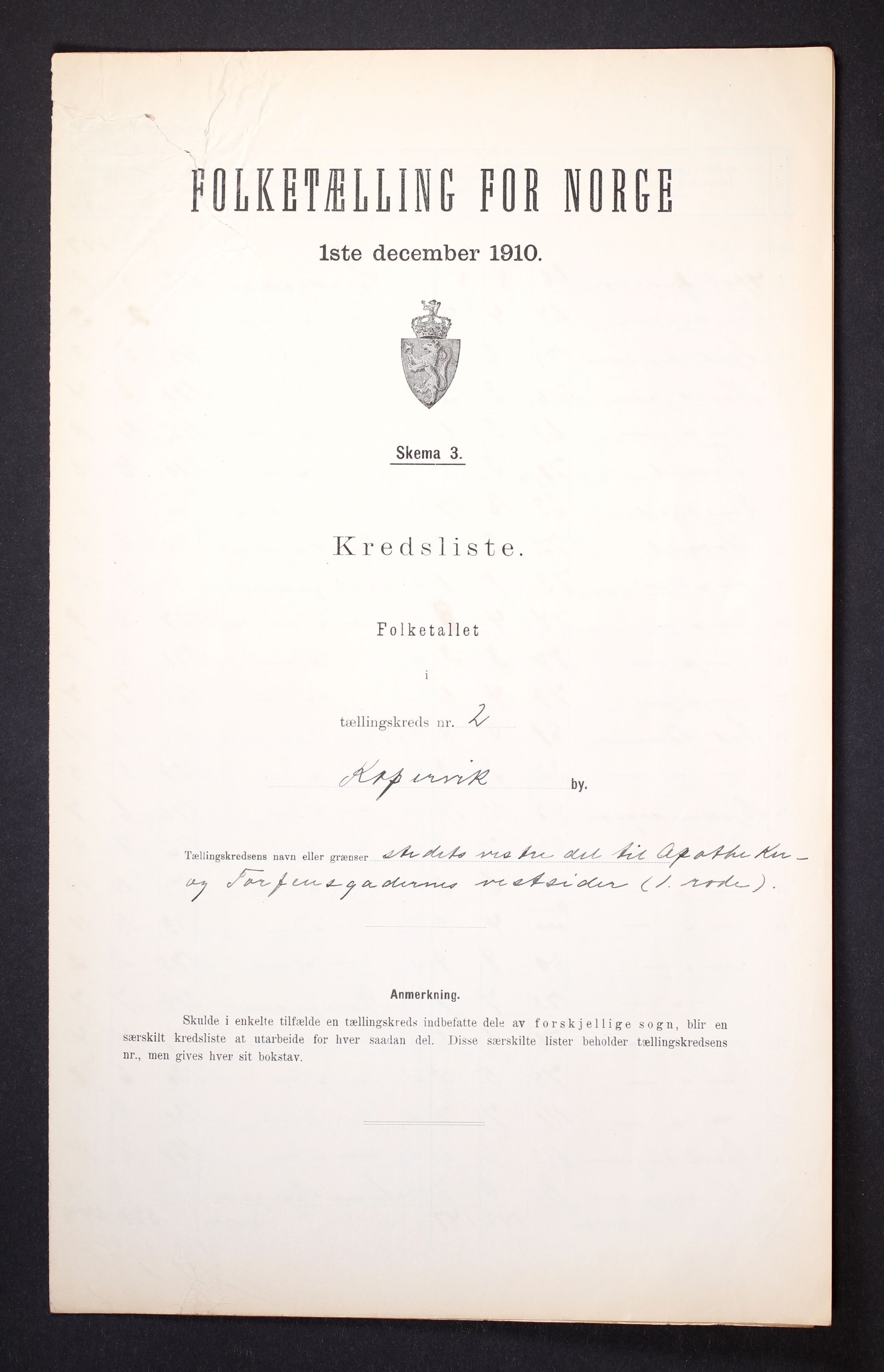 RA, Folketelling 1910 for 1105 Kopervik ladested, 1910, s. 9