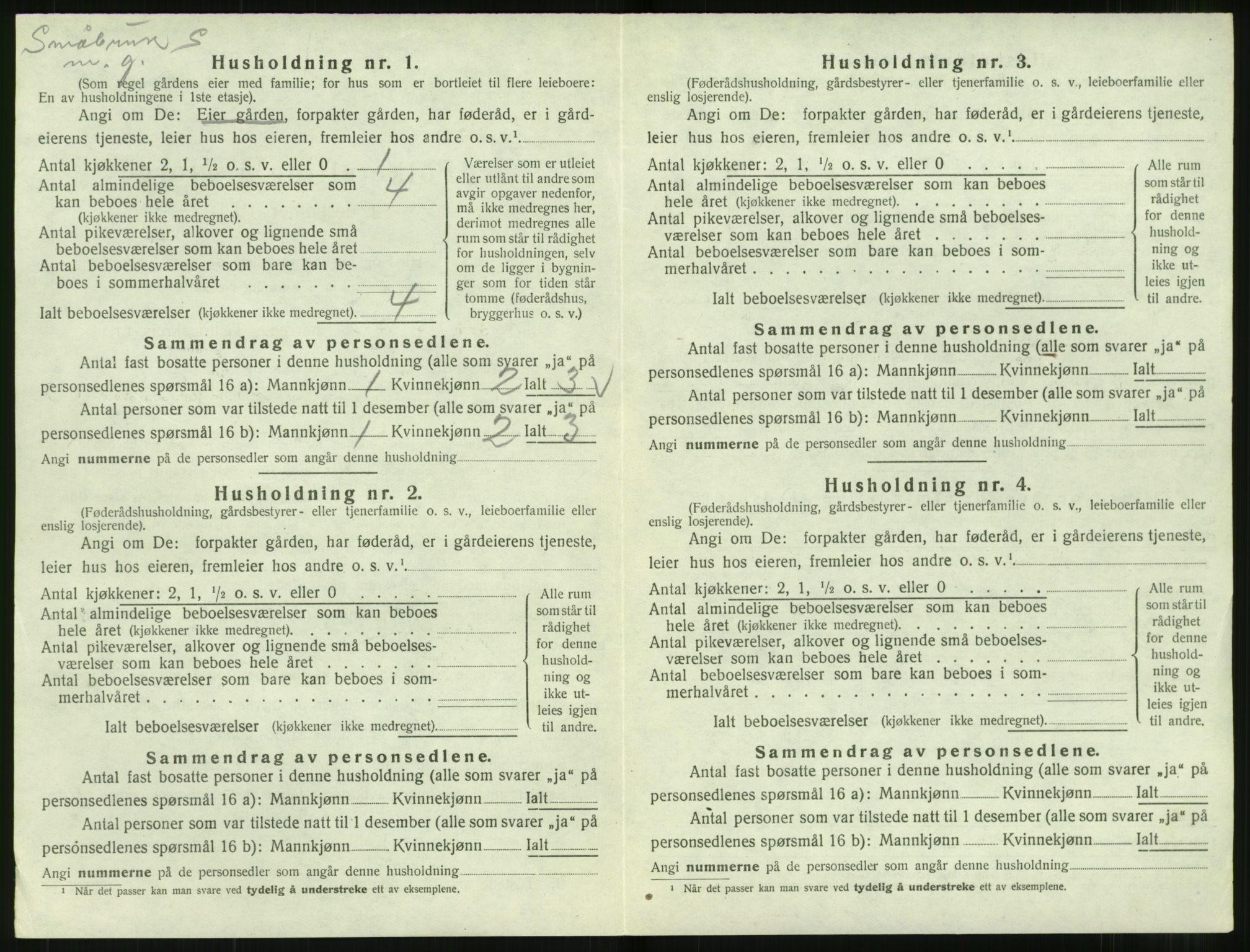SAT, Folketelling 1920 for 1524 Norddal herred, 1920, s. 696
