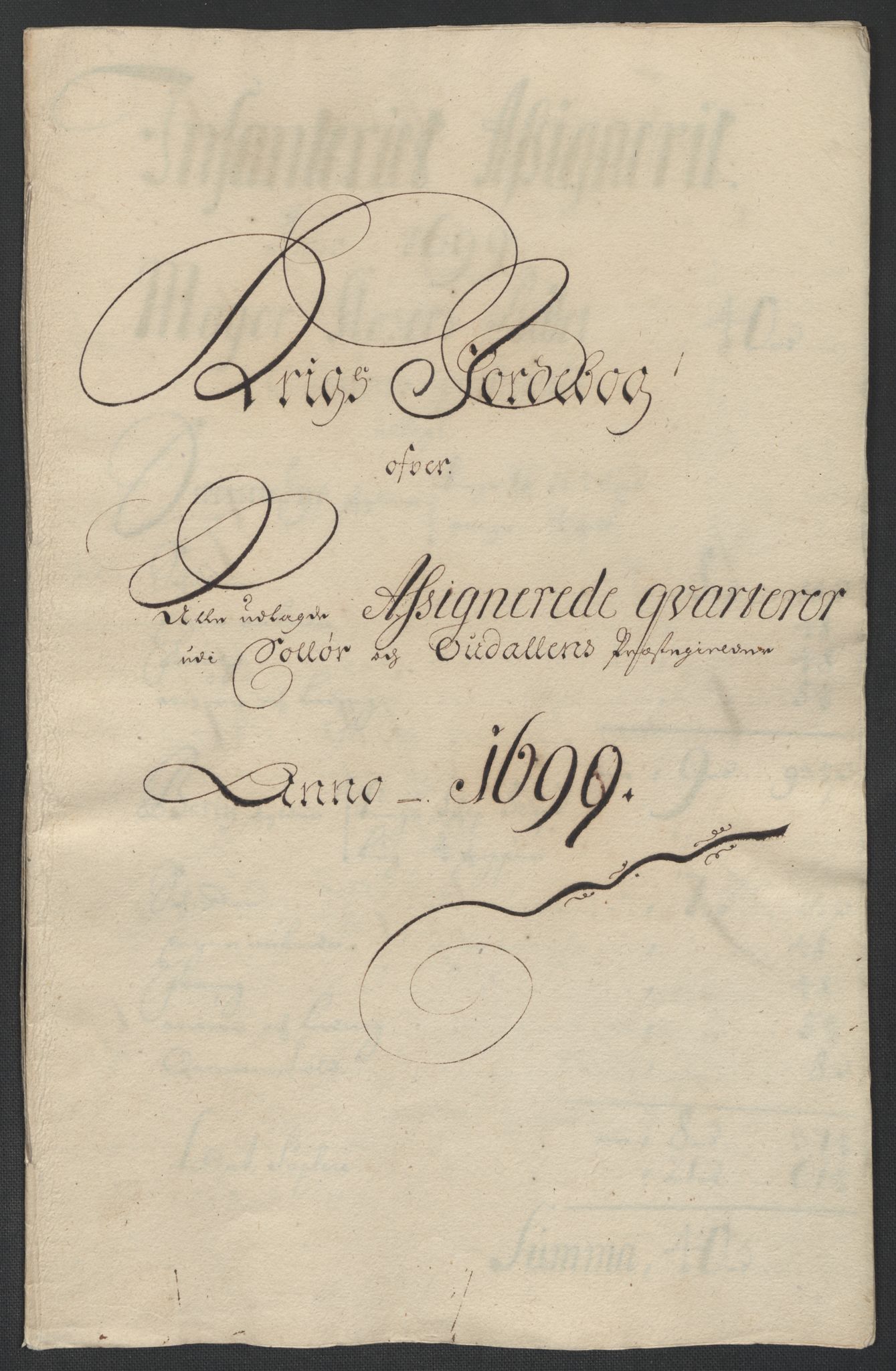 Rentekammeret inntil 1814, Reviderte regnskaper, Fogderegnskap, AV/RA-EA-4092/R13/L0837: Fogderegnskap Solør, Odal og Østerdal, 1699, s. 201