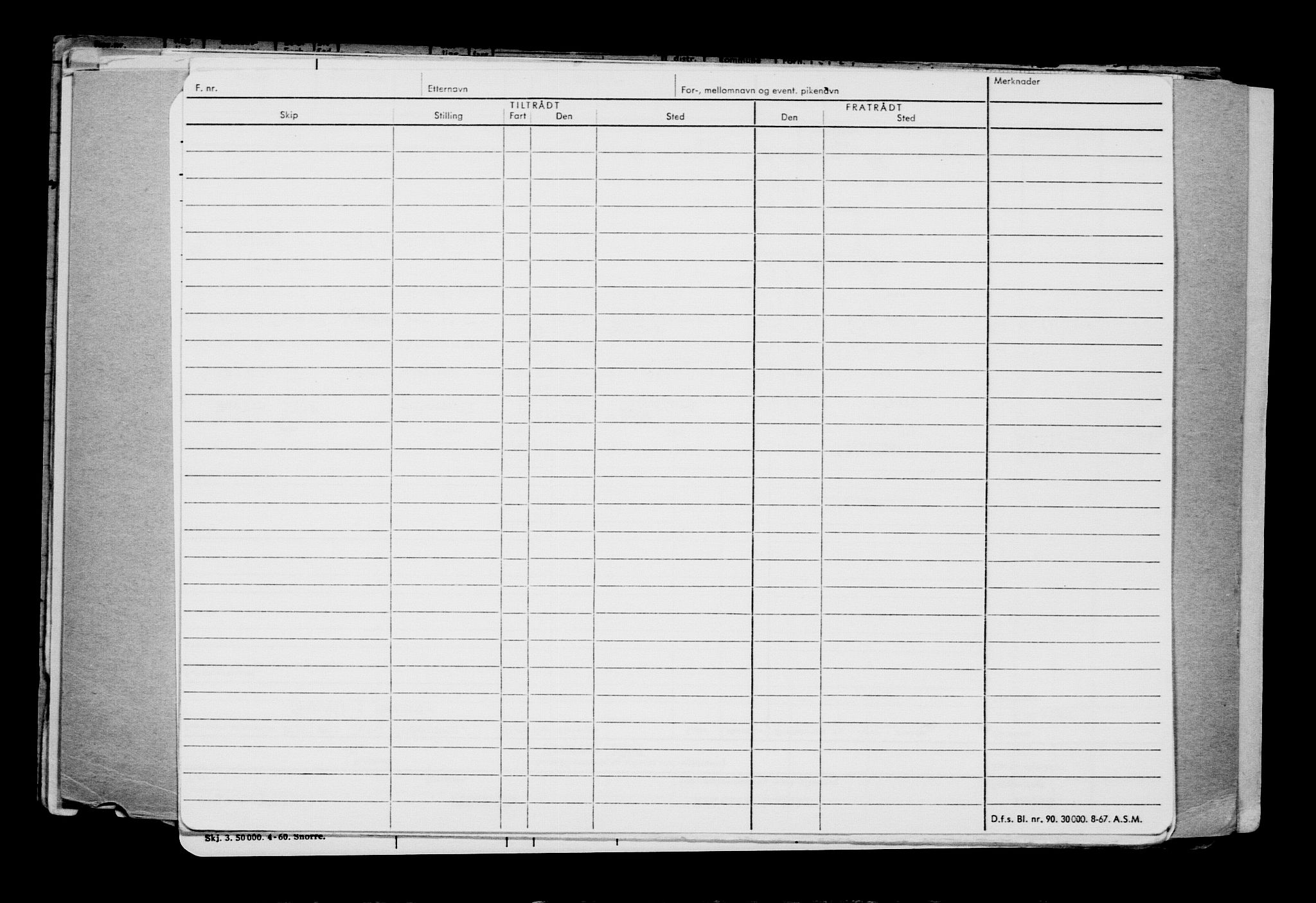 Direktoratet for sjømenn, AV/RA-S-3545/G/Gb/L0222: Hovedkort, 1923, s. 94