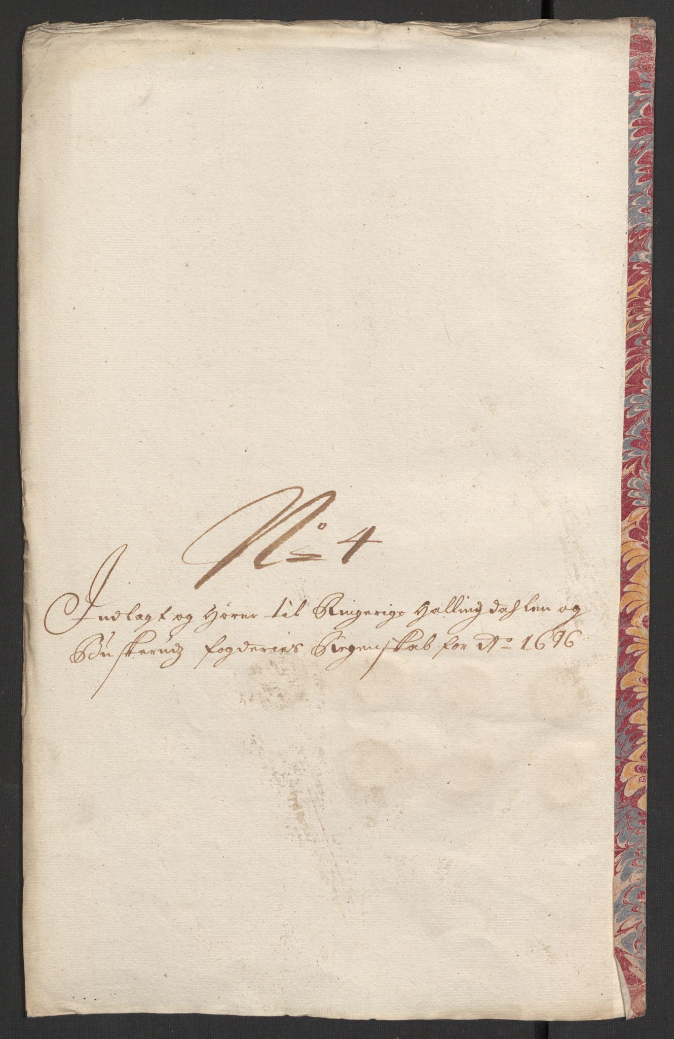 Rentekammeret inntil 1814, Reviderte regnskaper, Fogderegnskap, RA/EA-4092/R22/L1453: Fogderegnskap Ringerike, Hallingdal og Buskerud, 1696, s. 244