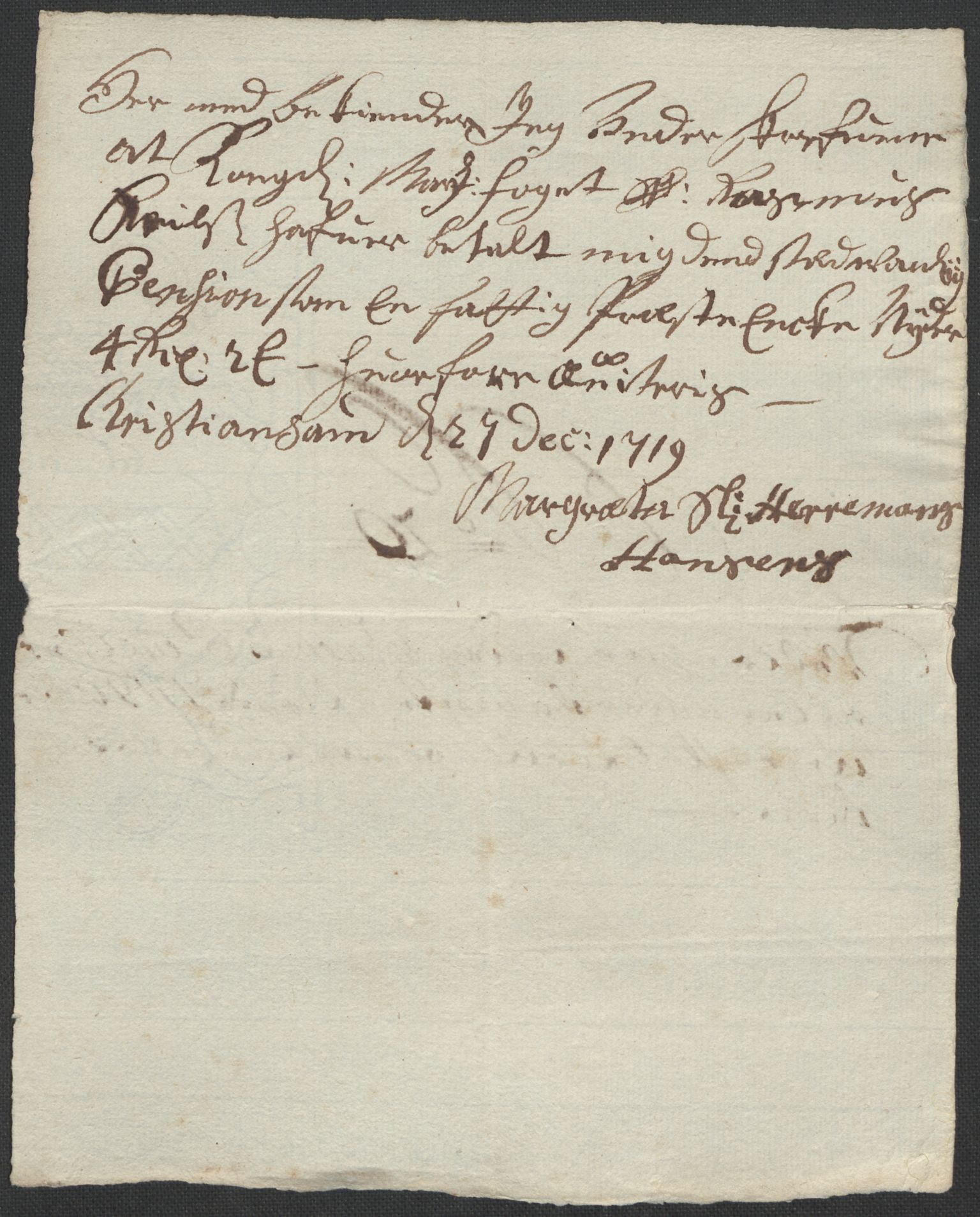 Rentekammeret inntil 1814, Reviderte regnskaper, Fogderegnskap, AV/RA-EA-4092/R40/L2453: Fogderegnskap Råbyggelag, 1718-1719, s. 381