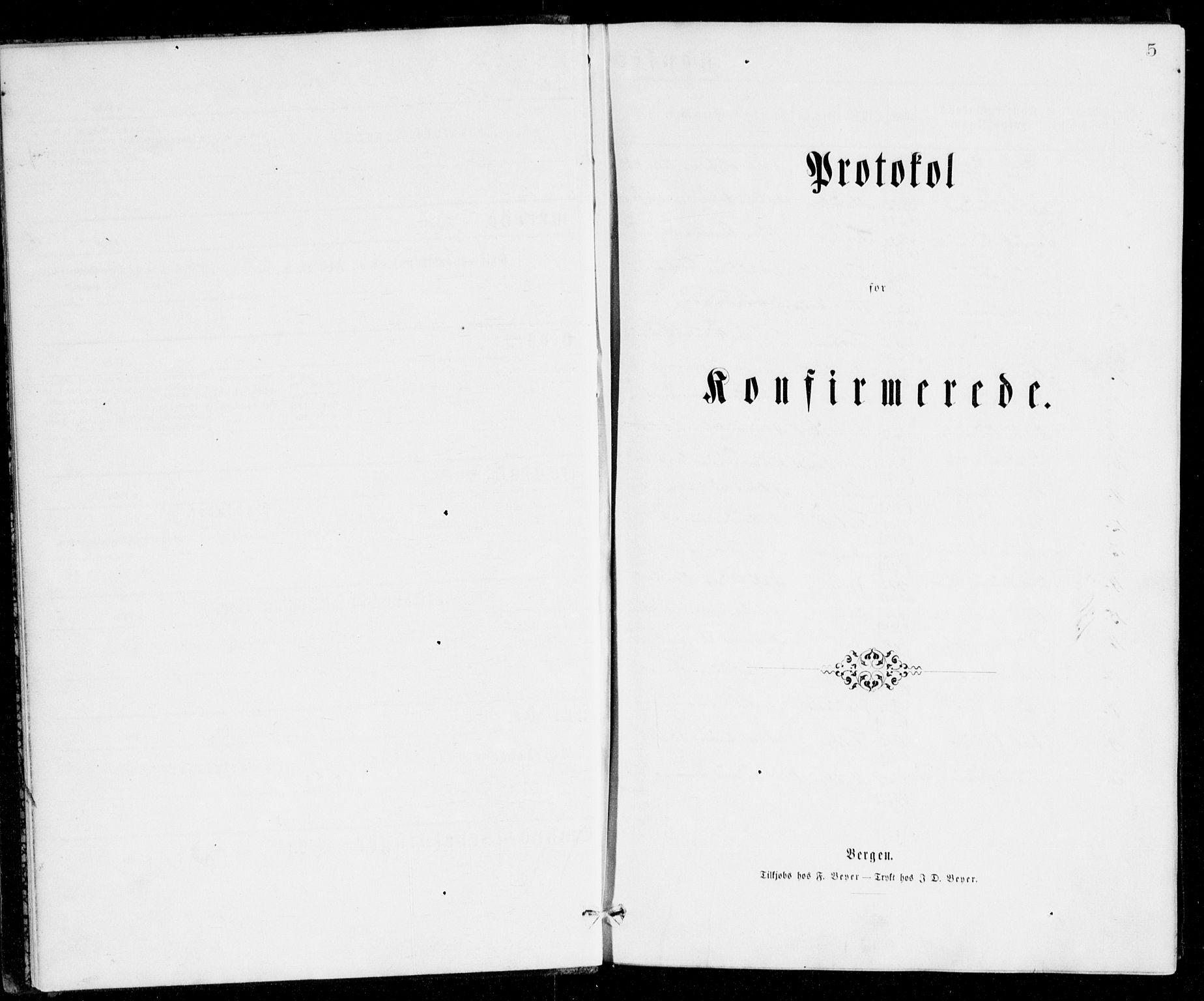 Gloppen sokneprestembete, SAB/A-80101/H/Hac/L0001: Residerende kapellans bok nr. A 1, 1867-1886, s. 5