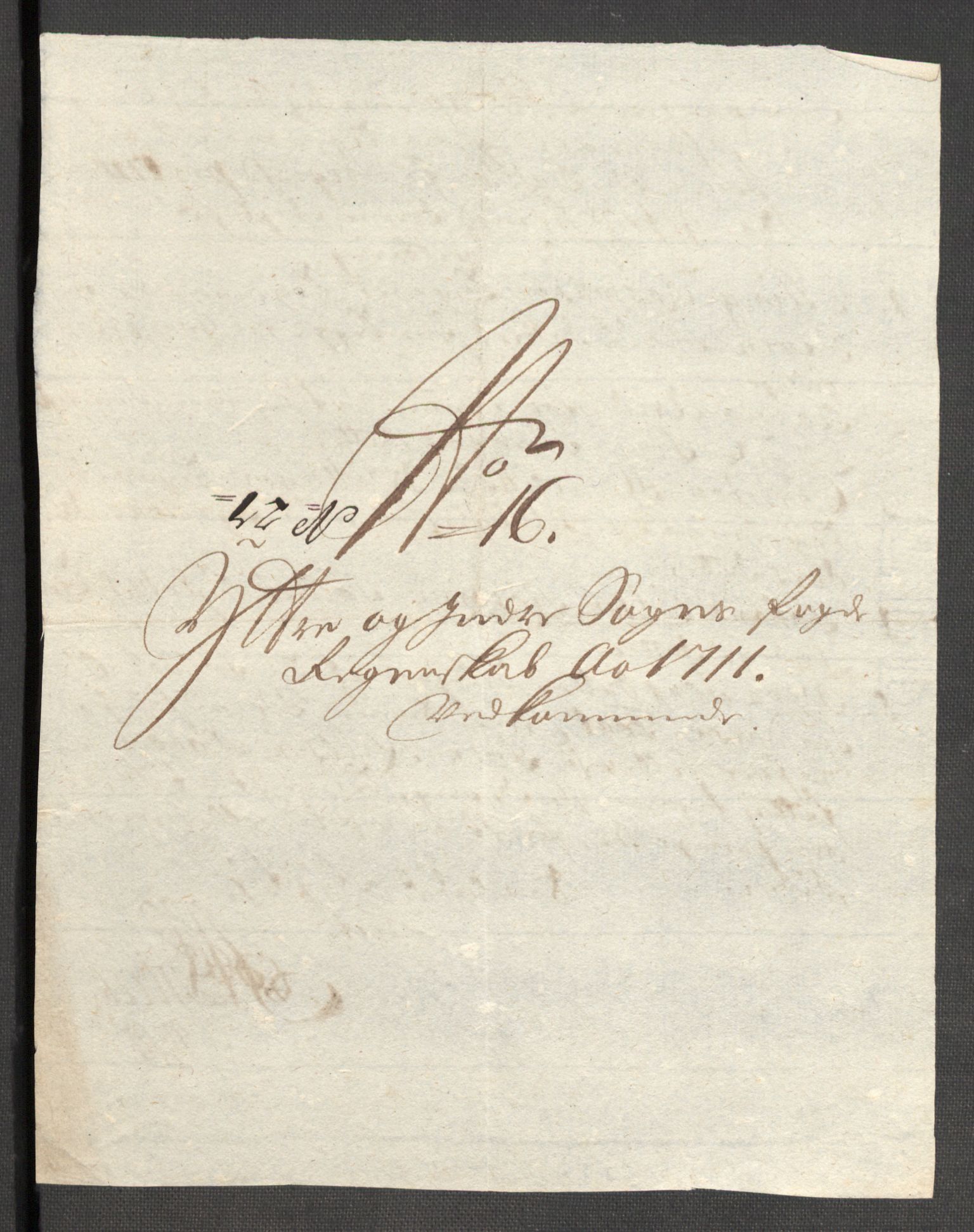 Rentekammeret inntil 1814, Reviderte regnskaper, Fogderegnskap, AV/RA-EA-4092/R52/L3317: Fogderegnskap Sogn, 1711, s. 165