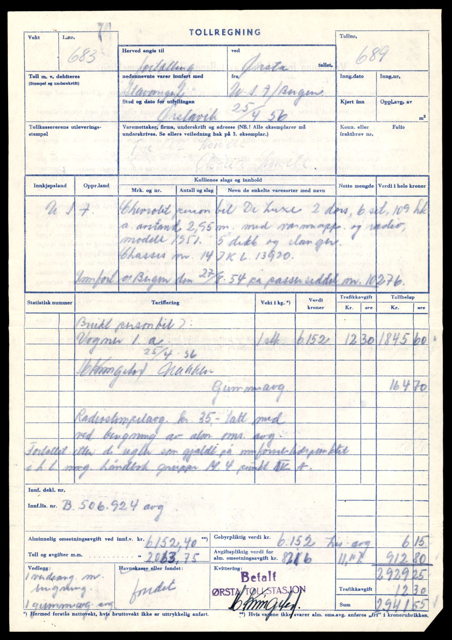 Møre og Romsdal vegkontor - Ålesund trafikkstasjon, AV/SAT-A-4099/F/Fe/L0049: Registreringskort for kjøretøy T 14864 - T 18613, 1927-1998, s. 2165