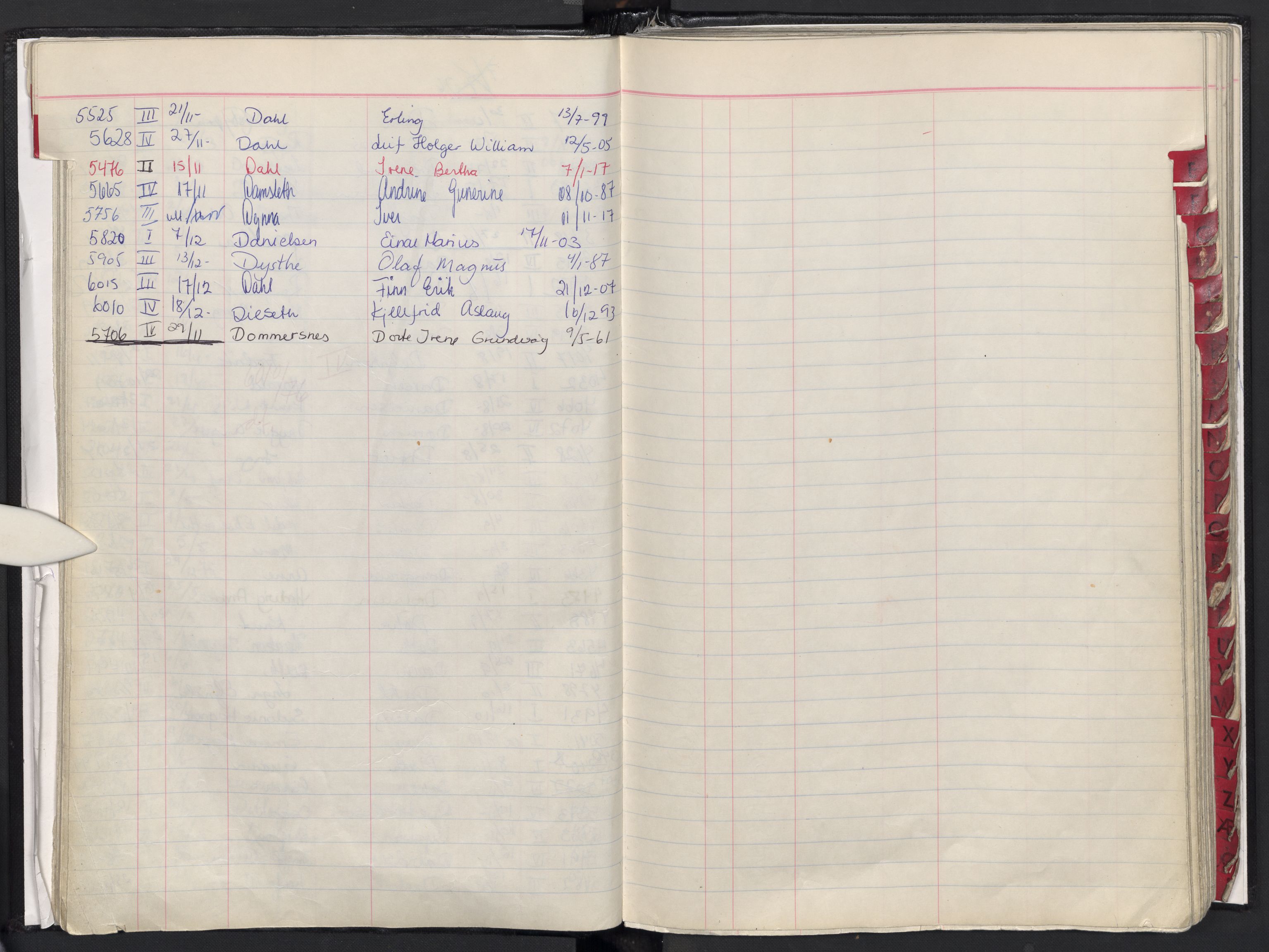 Oslo skifterett, AV/SAO-A-10383/F/Fa/Faa/L0076: Navneregister dødsfallssaker, 1976