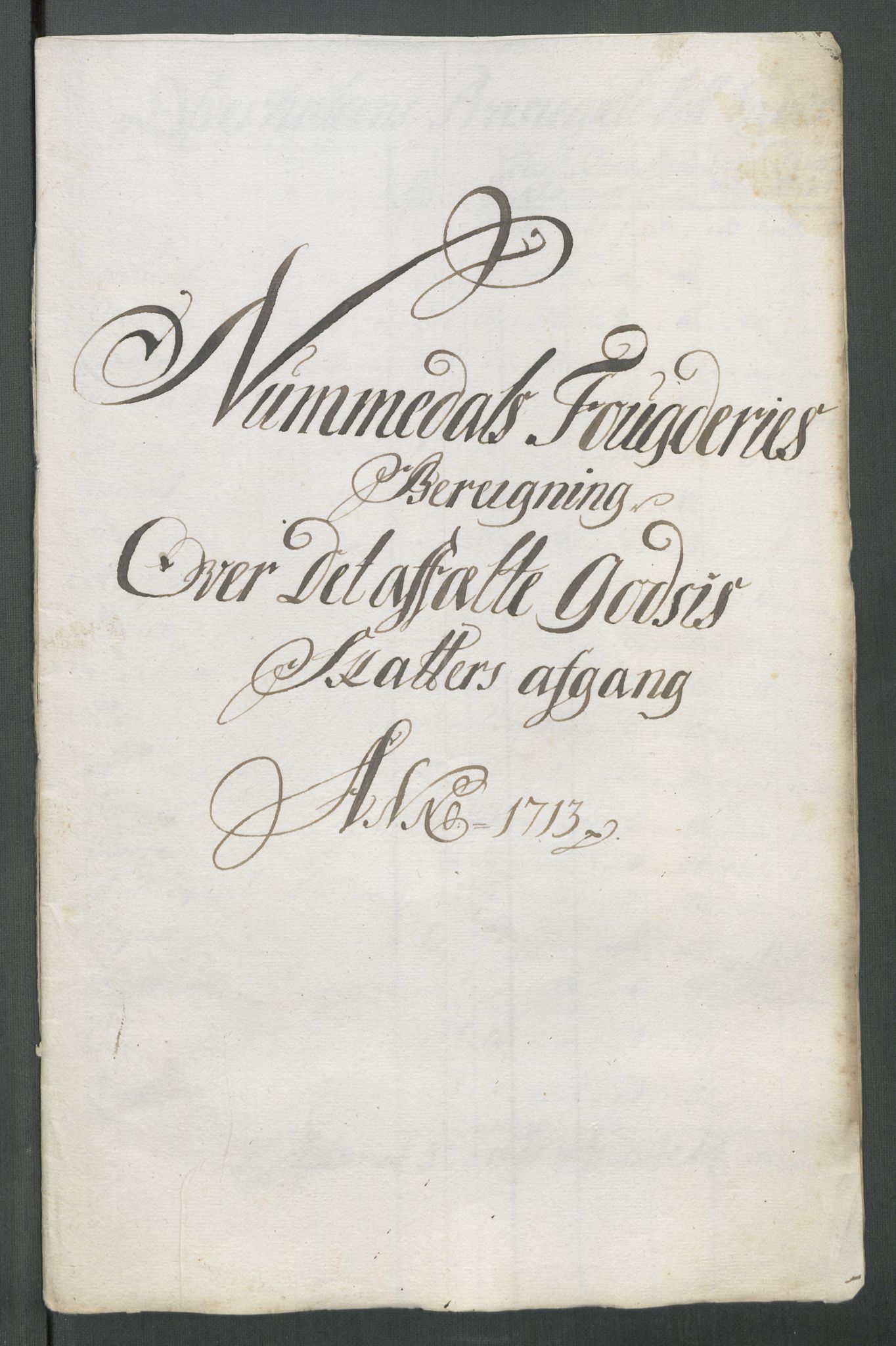 Rentekammeret inntil 1814, Reviderte regnskaper, Fogderegnskap, AV/RA-EA-4092/R64/L4434: Fogderegnskap Namdal, 1713, s. 241