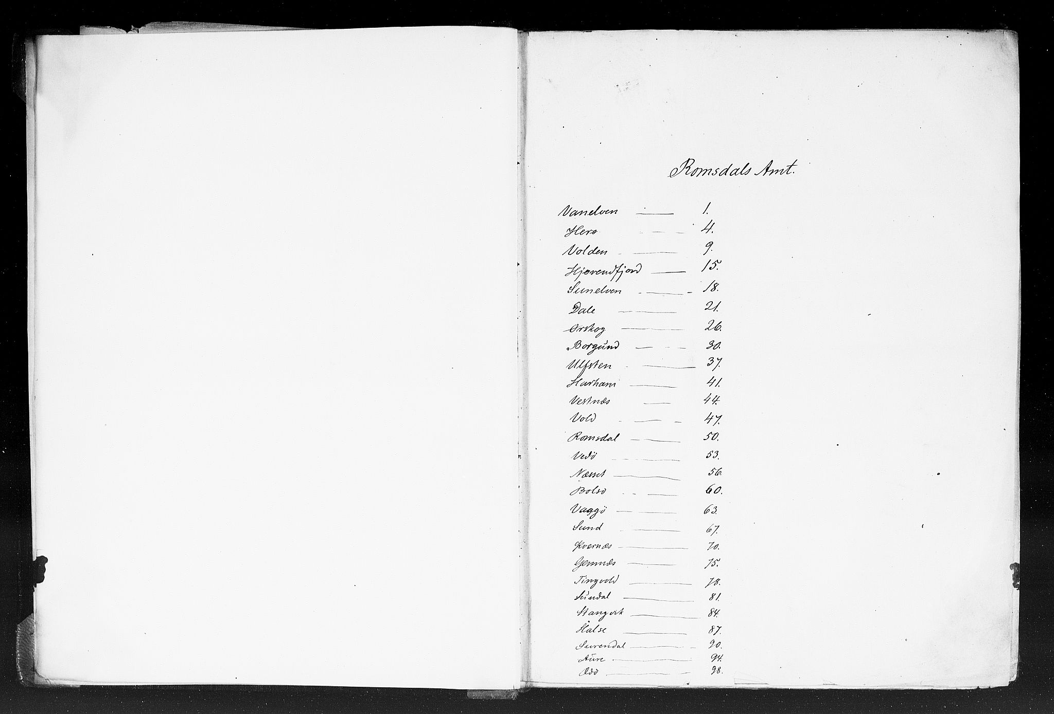 Rygh, RA/PA-0034/F/Fb/L0013: Matrikkelen for 1838 - Romsdal amt (Møre og Romsdal fylke), 1838