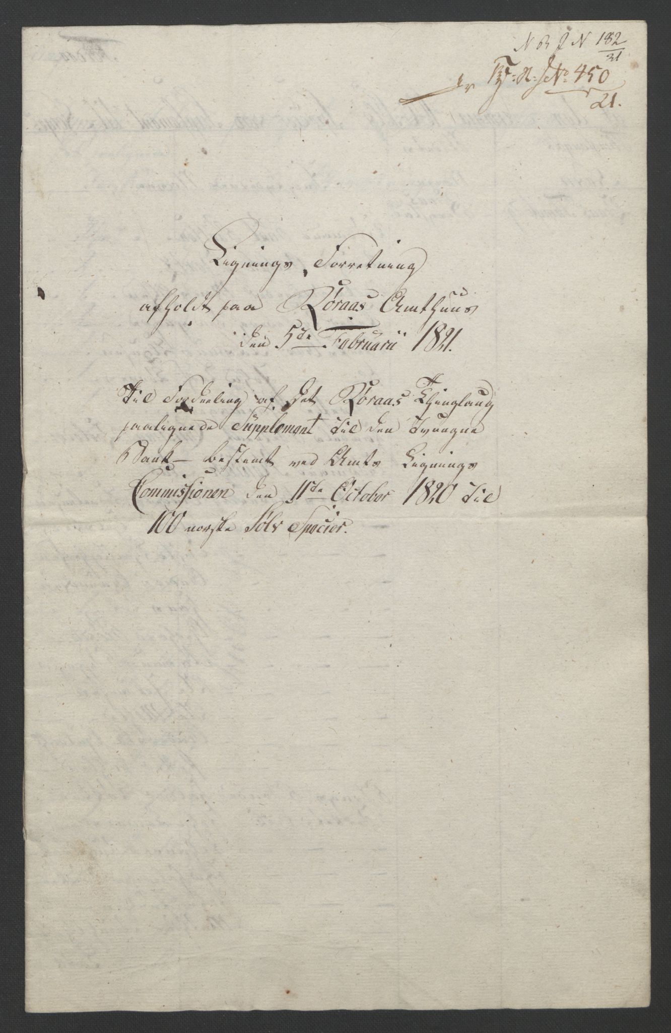 Sølvskatten 1816, NOBA/SOLVSKATTEN/A/L0052: Bind 53: Orkdal og Gauldal fogderi, 1816-1821, s. 147