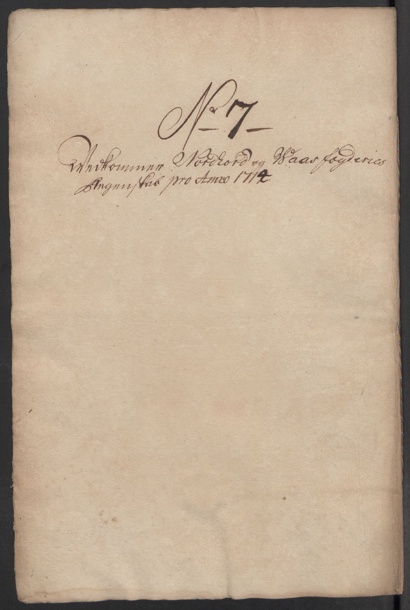 Rentekammeret inntil 1814, Reviderte regnskaper, Fogderegnskap, AV/RA-EA-4092/R51/L3197: Fogderegnskap Nordhordland og Voss, 1714, s. 230