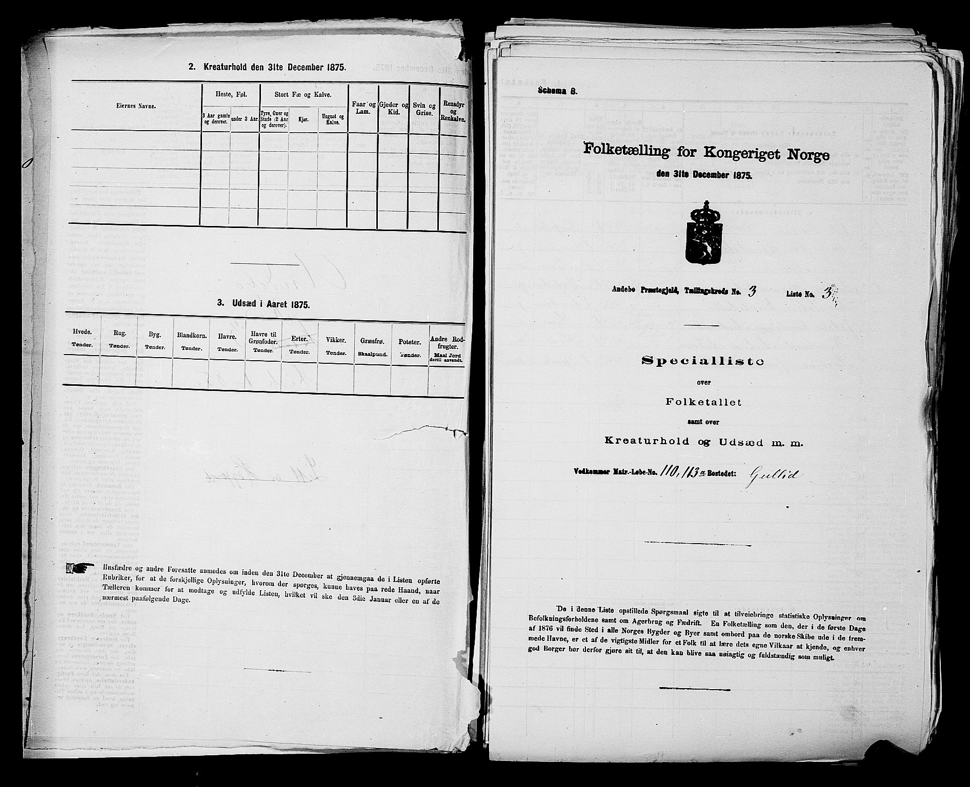 SAKO, Folketelling 1875 for 0719P Andebu prestegjeld, 1875, s. 230