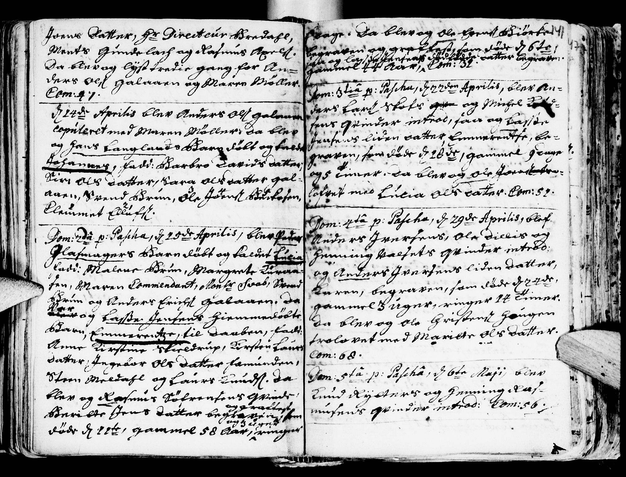 Ministerialprotokoller, klokkerbøker og fødselsregistre - Sør-Trøndelag, SAT/A-1456/681/L0924: Ministerialbok nr. 681A02, 1720-1731, s. 140-141