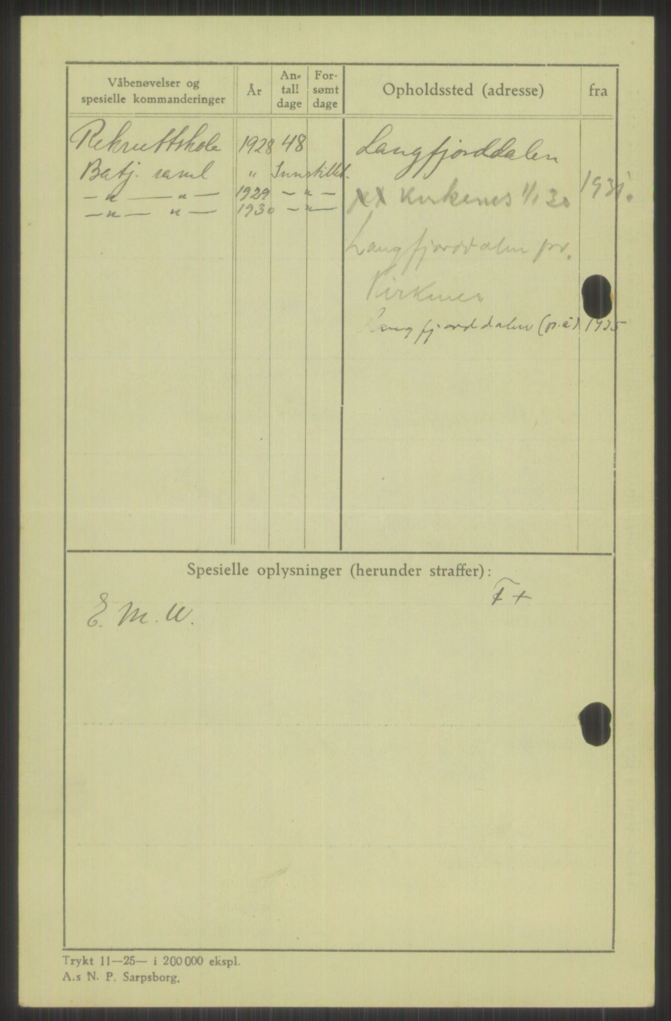 Forsvaret, Varanger bataljon, AV/RA-RAFA-2258/1/D/L0440: Rulleblad for fødte 1892-1912, 1892-1912, s. 914