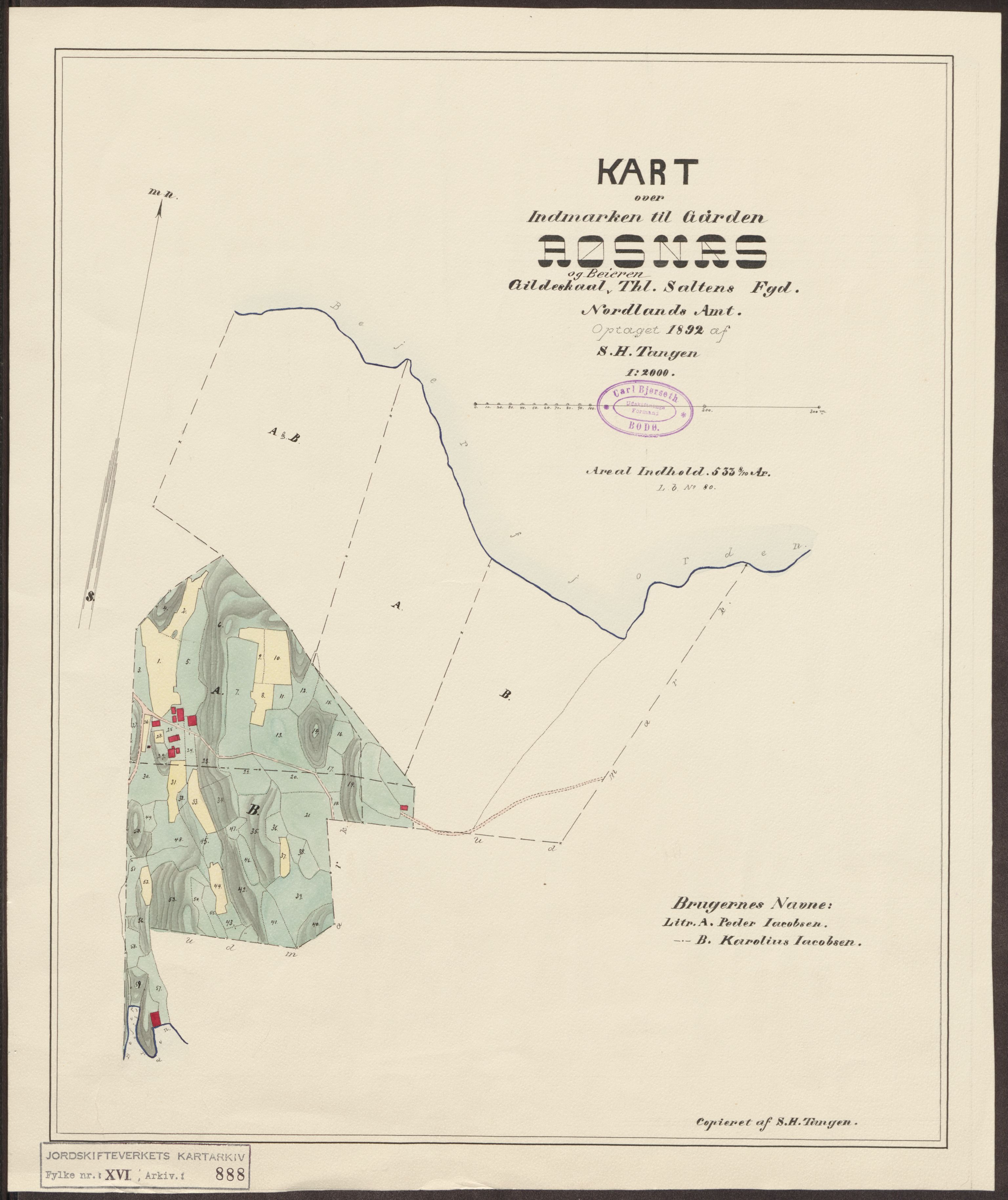 Jordskifteverkets kartarkiv, AV/RA-S-3929/T, 1859-1988, s. 1026