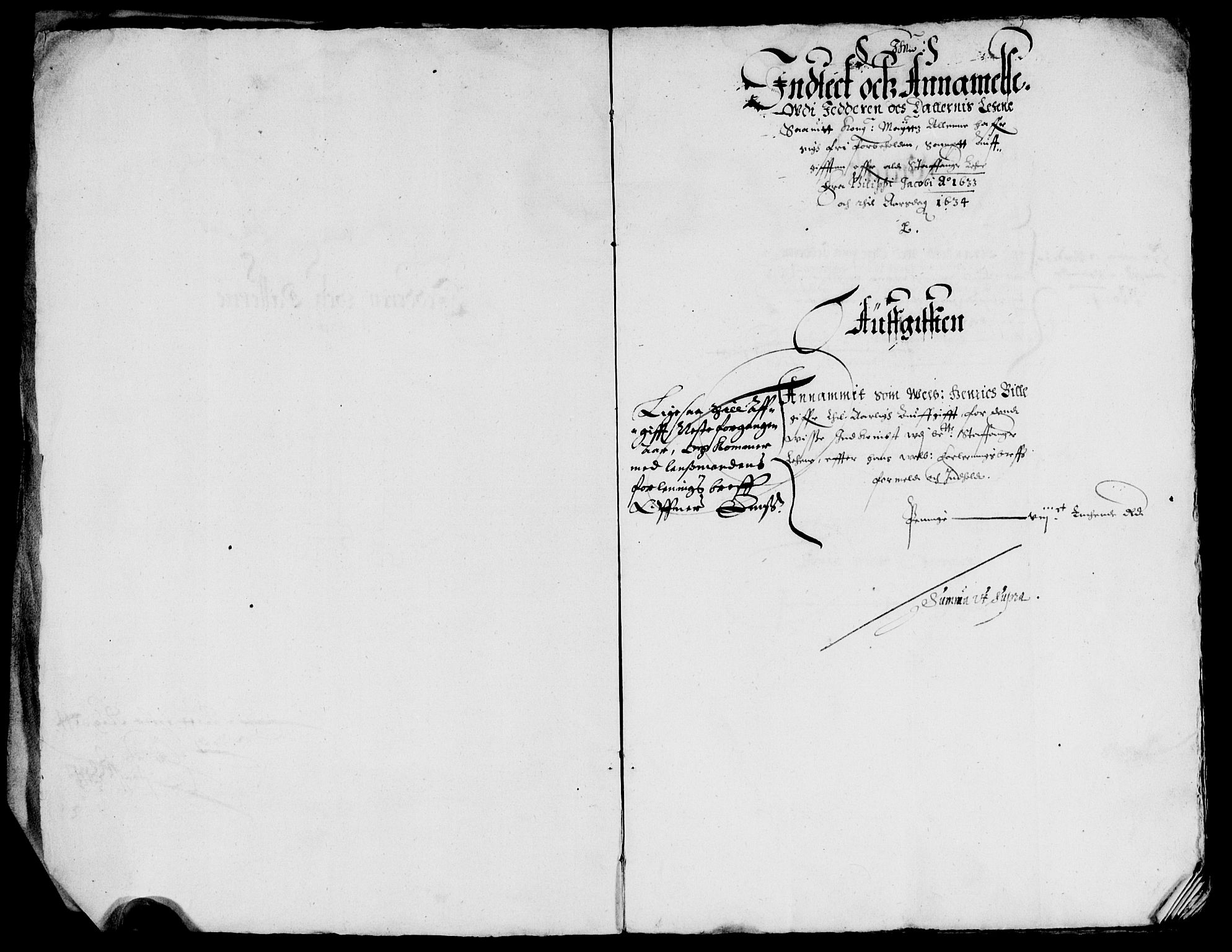 Rentekammeret inntil 1814, Reviderte regnskaper, Lensregnskaper, AV/RA-EA-5023/R/Rb/Rbs/L0017: Stavanger len, 1632-1634