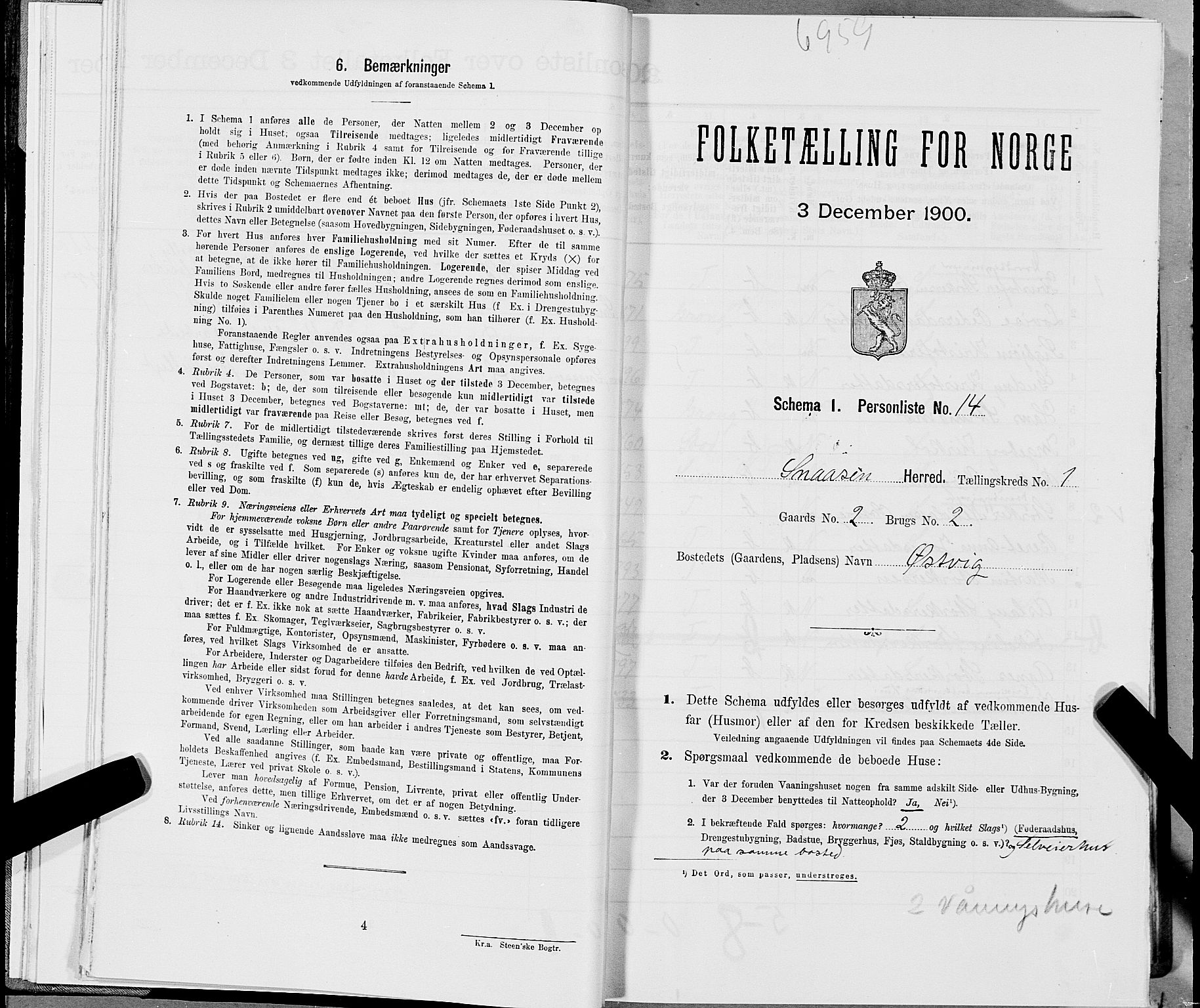 SAT, Folketelling 1900 for 1736 Snåsa herred, 1900, s. 59