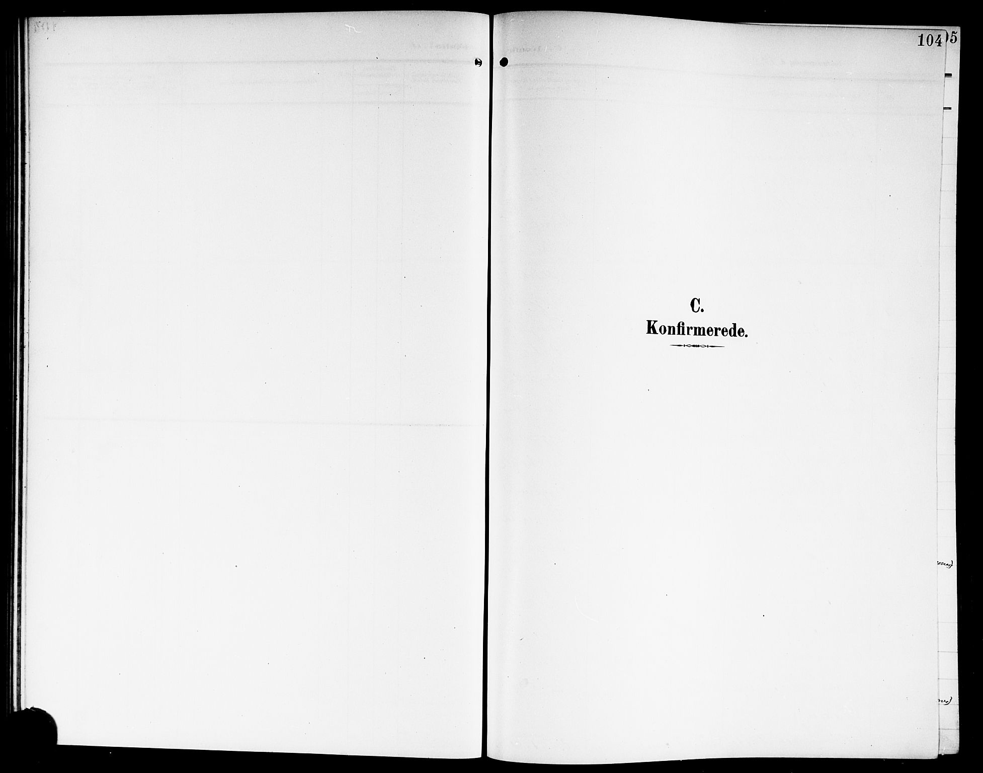 Kråkstad prestekontor Kirkebøker, AV/SAO-A-10125a/G/Gb/L0001: Klokkerbok nr. II 1, 1905-1920, s. 104