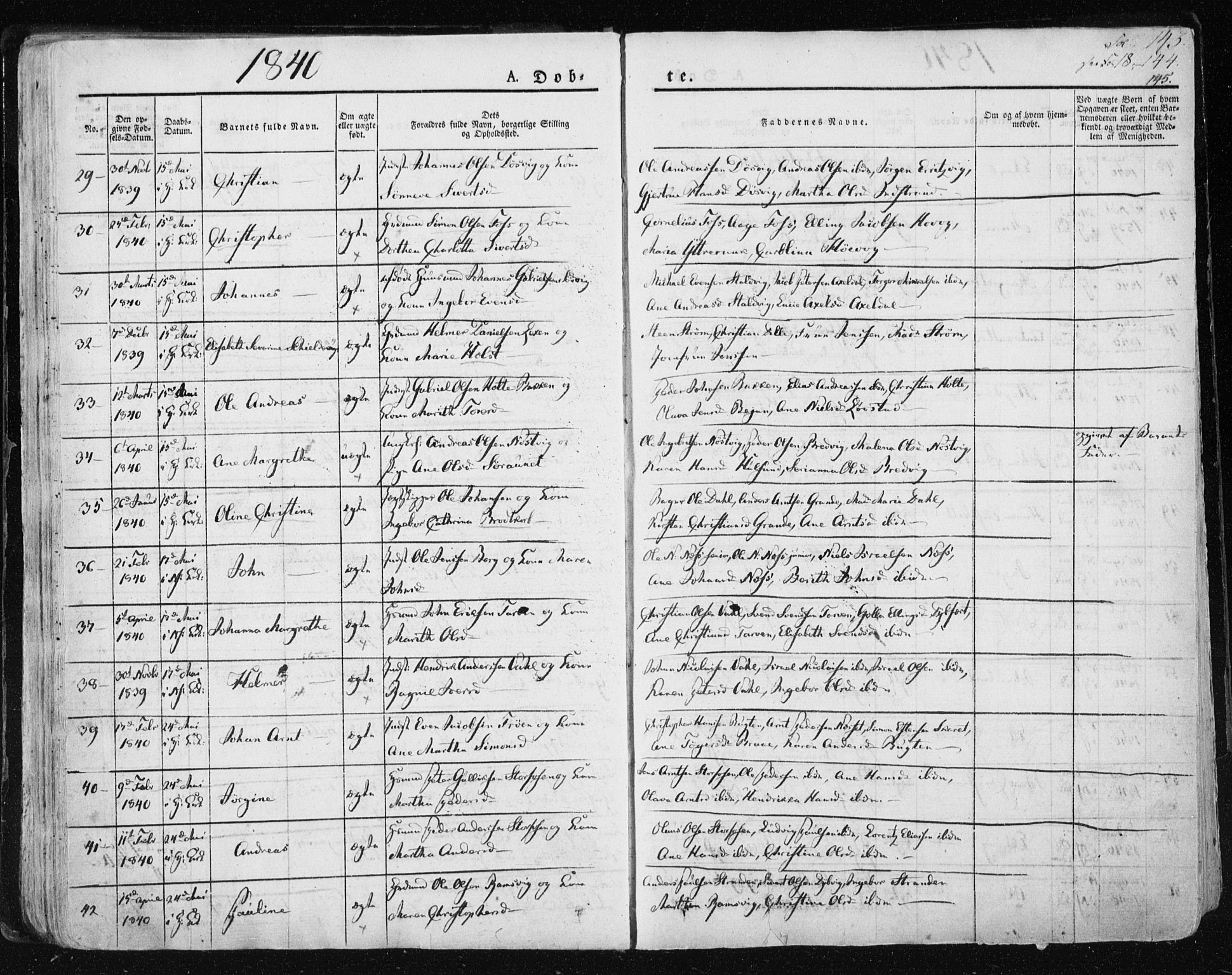 Ministerialprotokoller, klokkerbøker og fødselsregistre - Sør-Trøndelag, SAT/A-1456/659/L0735: Ministerialbok nr. 659A05, 1826-1841, s. 143