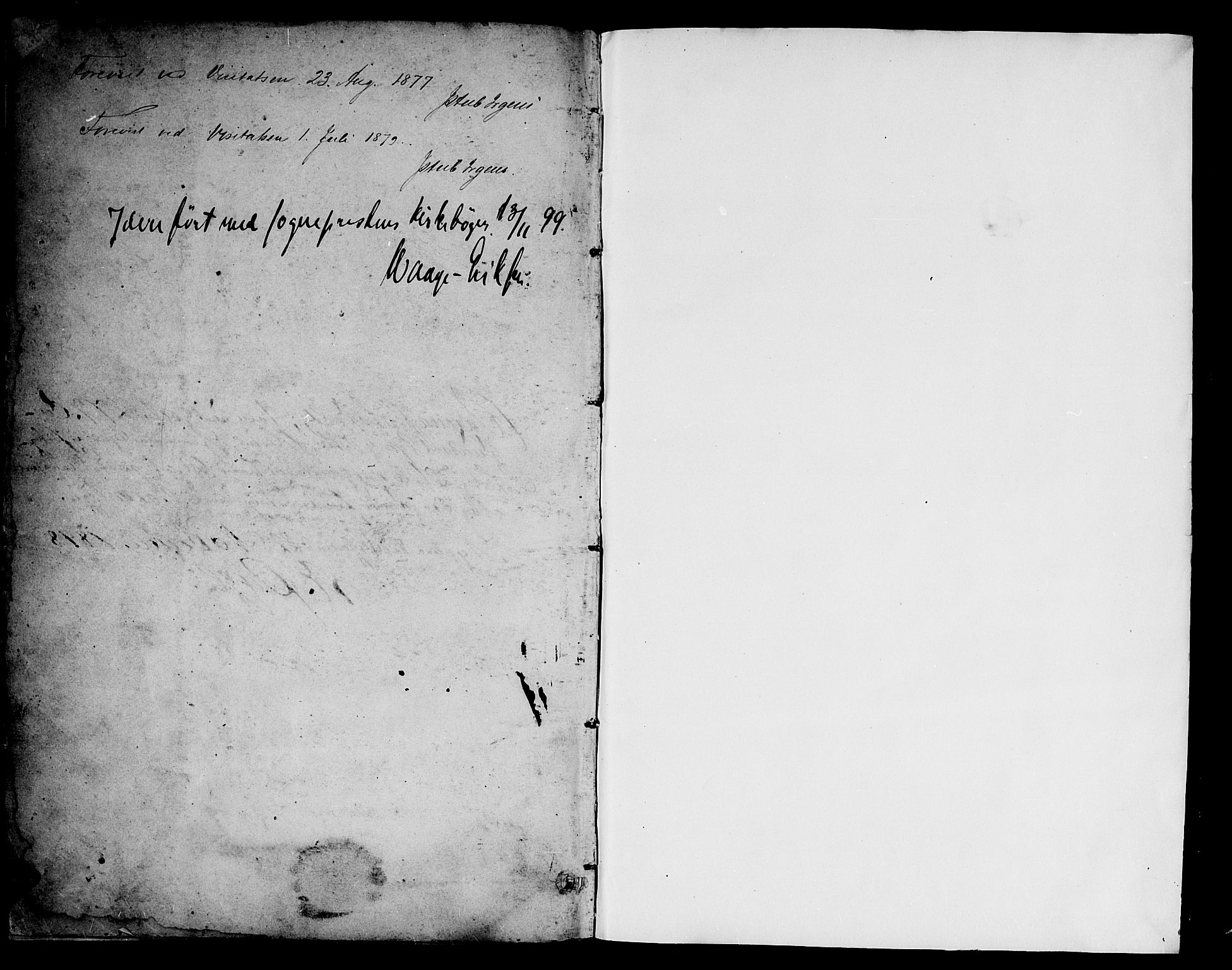 Bakke sokneprestkontor, AV/SAK-1111-0002/F/Fb/Fba/L0001: Klokkerbok nr. B 1, 1849-1879