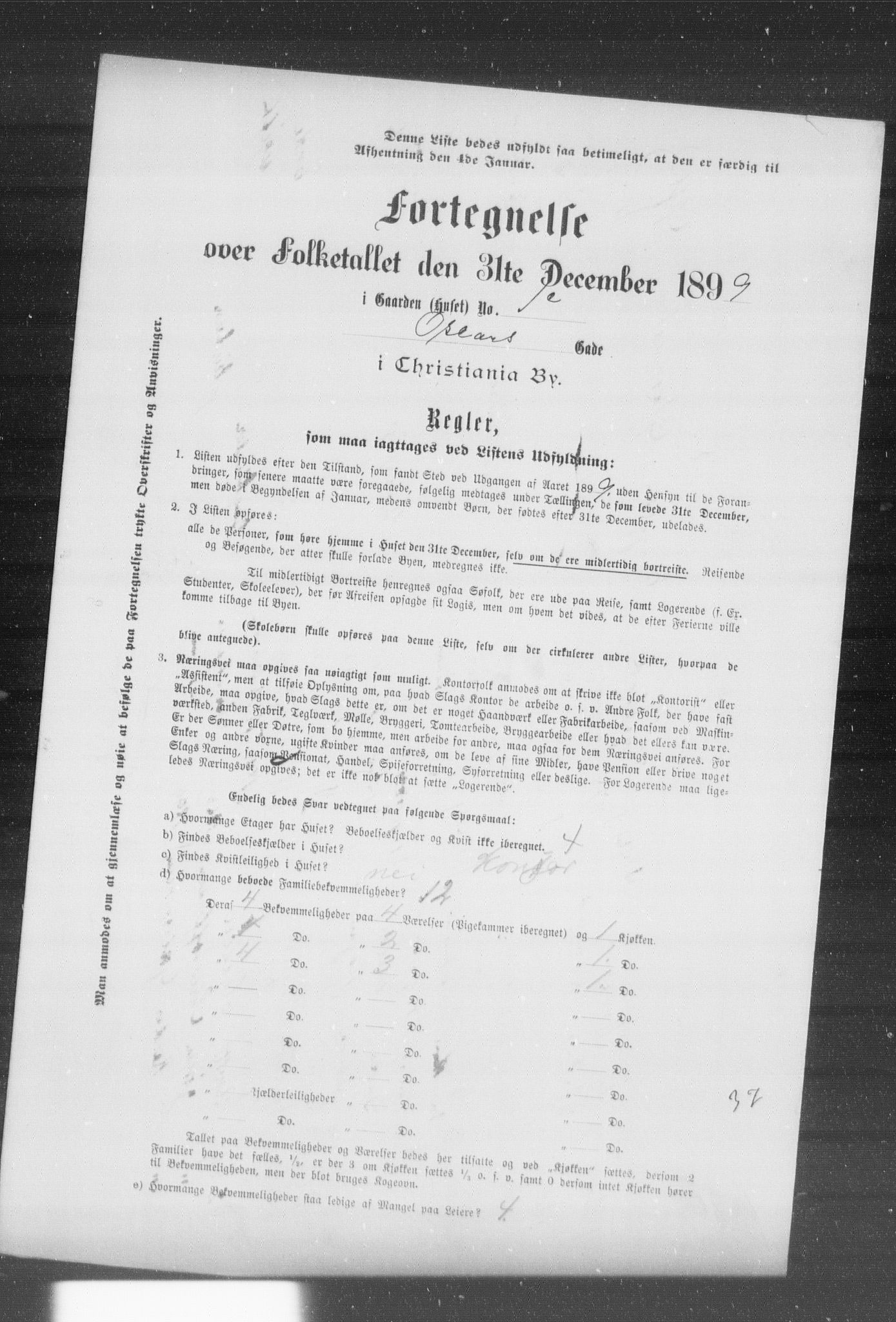 OBA, Kommunal folketelling 31.12.1899 for Kristiania kjøpstad, 1899, s. 9872