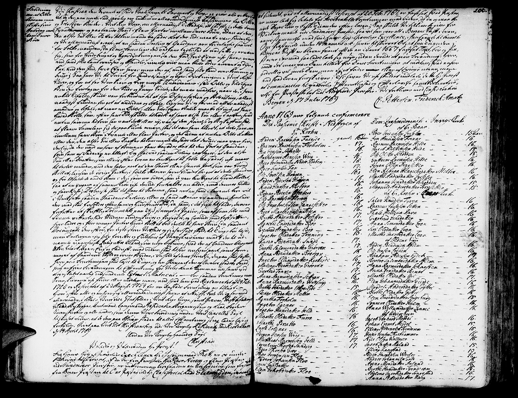 Innvik sokneprestembete, SAB/A-80501: Annen kirkebok nr. I.2.A, 1750-1835, s. 106