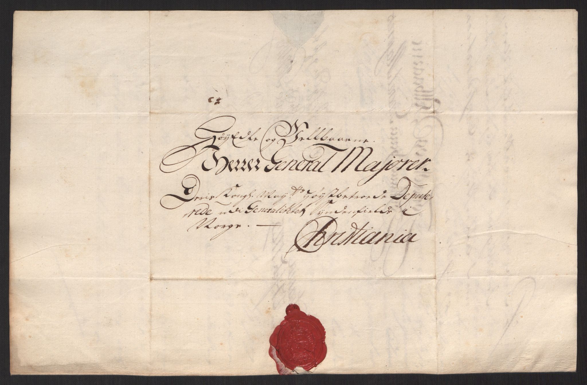 Kommanderende general (KG I) med Det norske krigsdirektorium, AV/RA-EA-5419/D/L0060: Stattholderens, stiftamtmenns og amtmenns brev, 1720-1730, s. 261