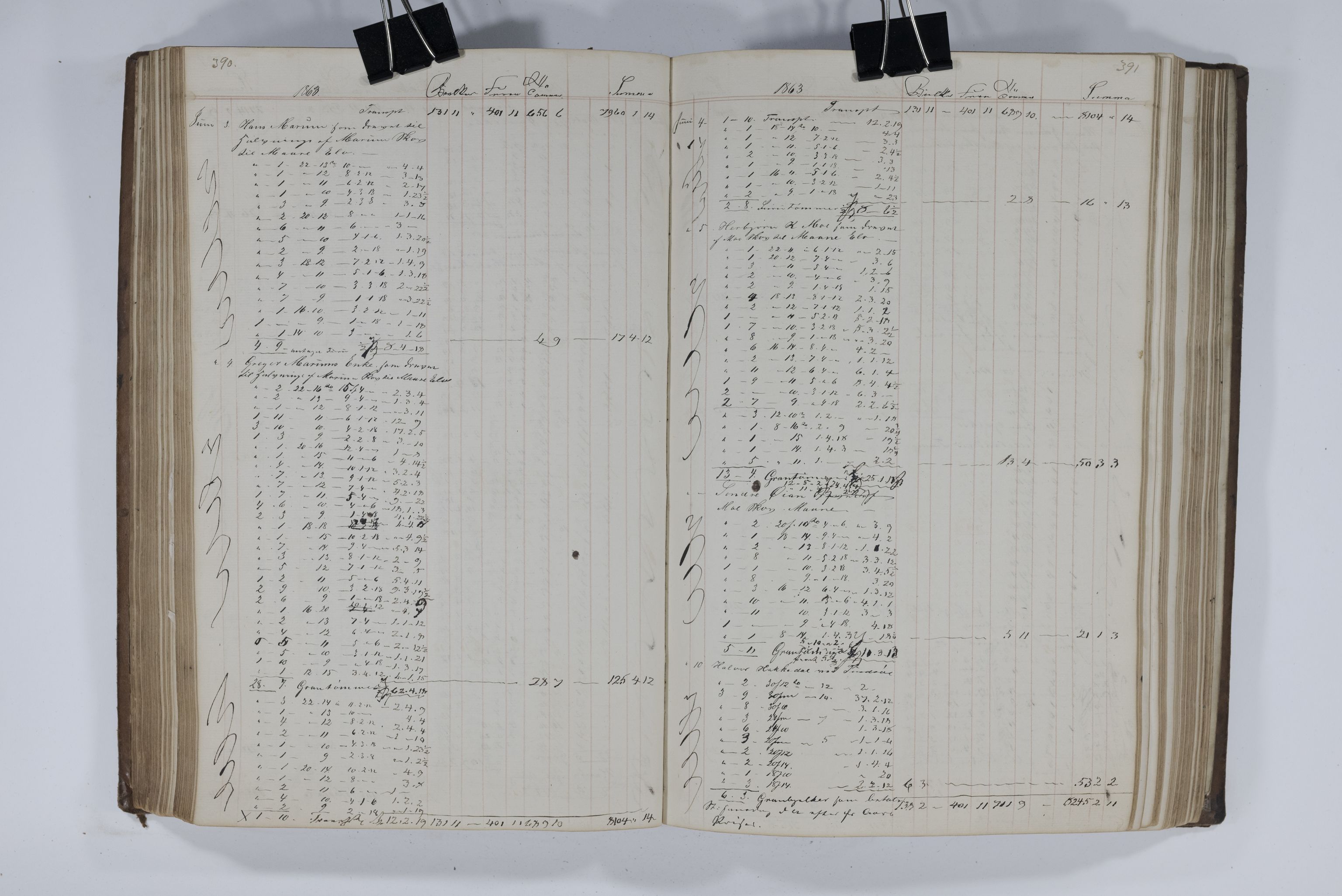 Blehr/ Kjellestad, TEMU/TGM-A-1212/E/Ea/L0003: Merkebok, 1858-1869, s. 171