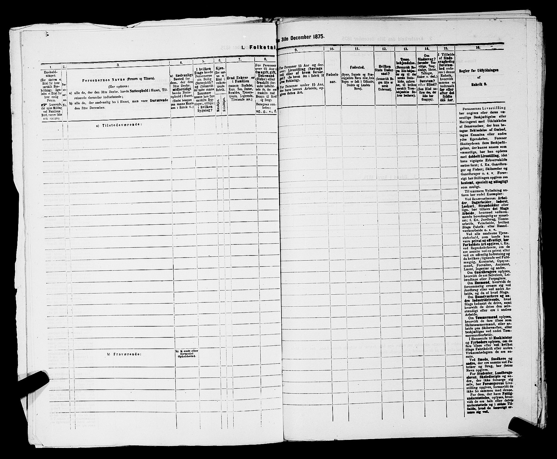 RA, Folketelling 1875 for 0203B Drøbak prestegjeld, Drøbak kjøpstad, 1875, s. 11