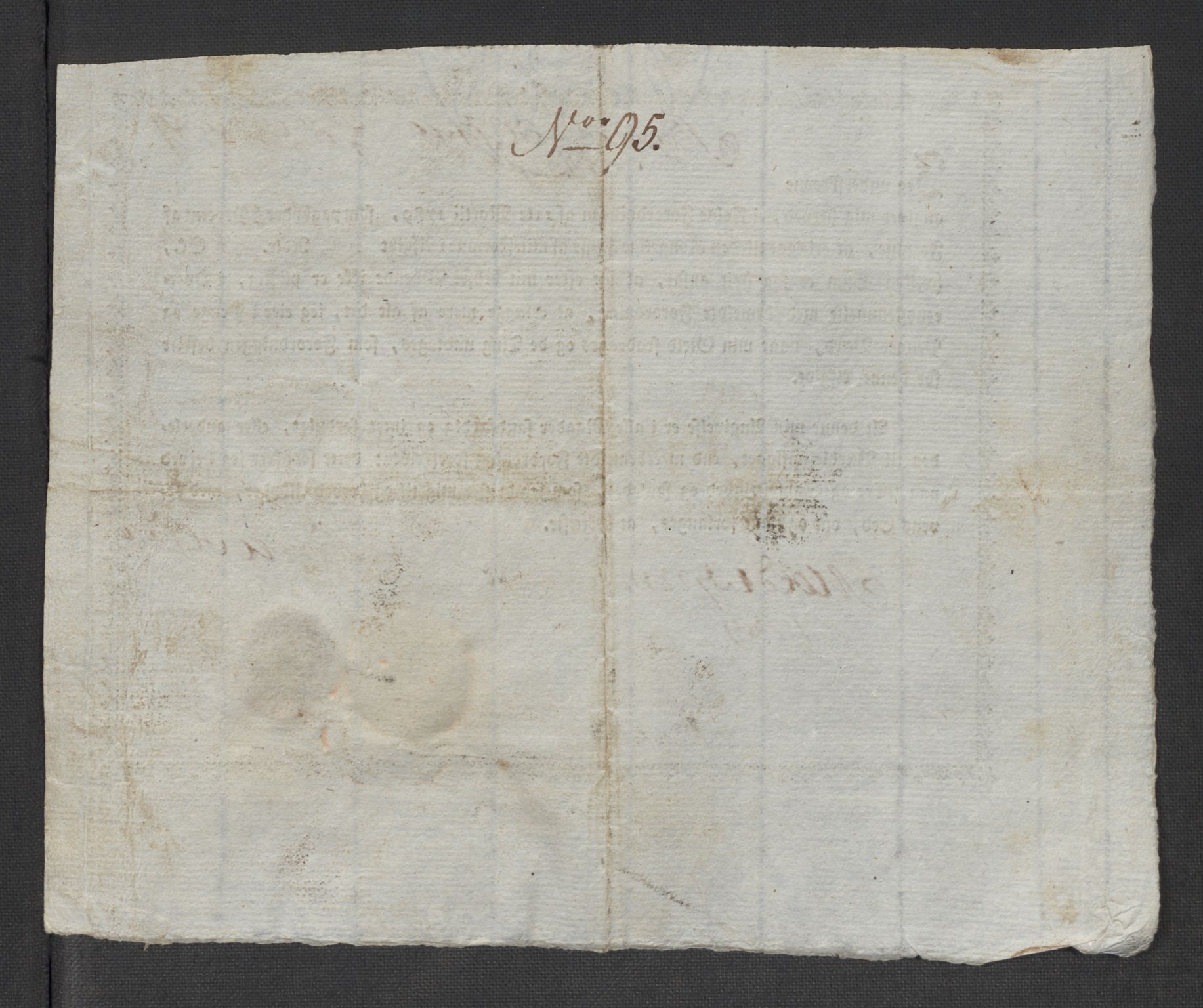 Rentekammeret inntil 1814, Reviderte regnskaper, Mindre regnskaper, RA/EA-4068/Rf/Rfe/L0024: Modum Blåfarvevverk, Molde, Moss, 1789, s. 271