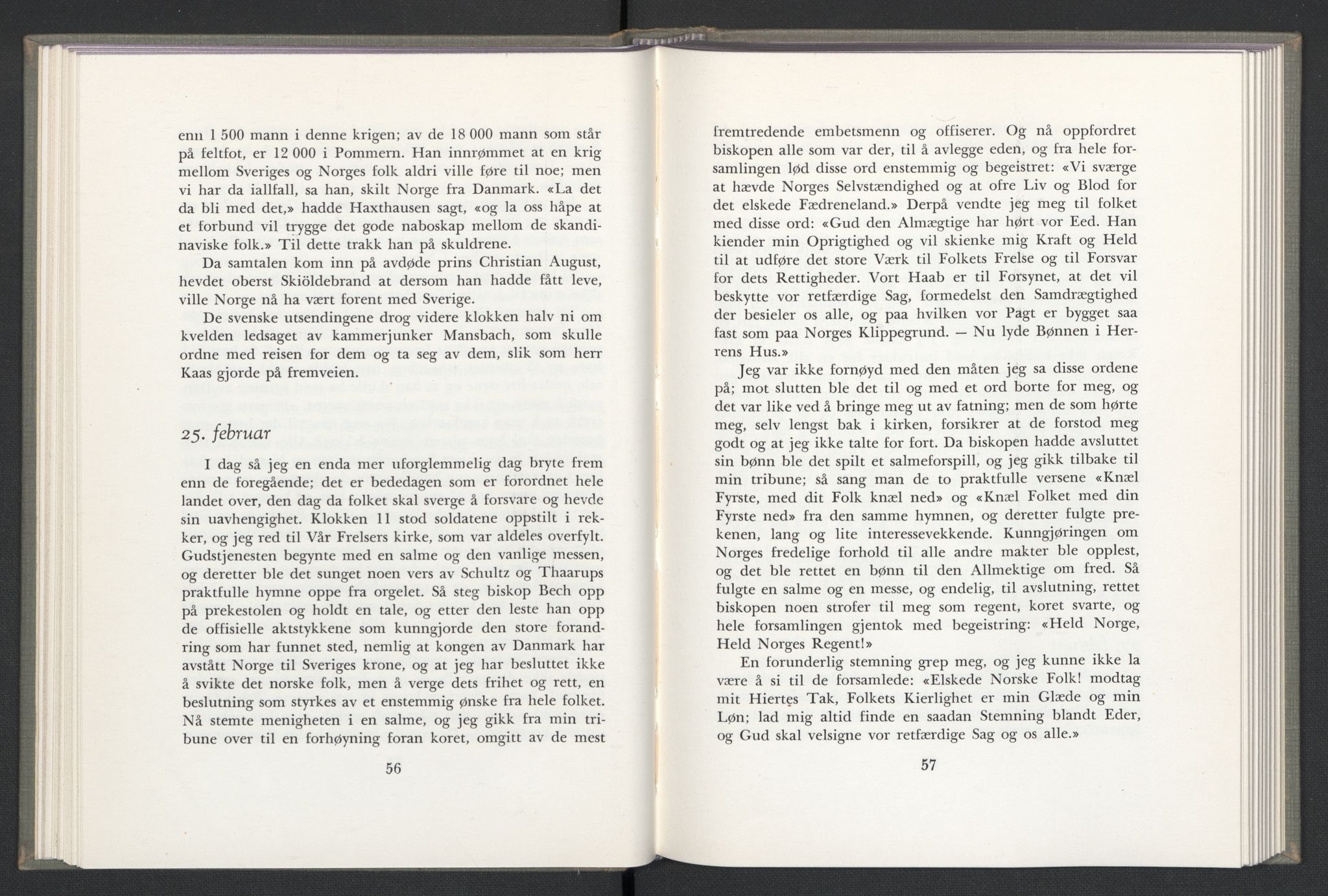 Andre publikasjoner, PUBL/PUBL-999/0003/0002: Christian Frederiks dagbok fra 1814 (1954), 1814, s. 32