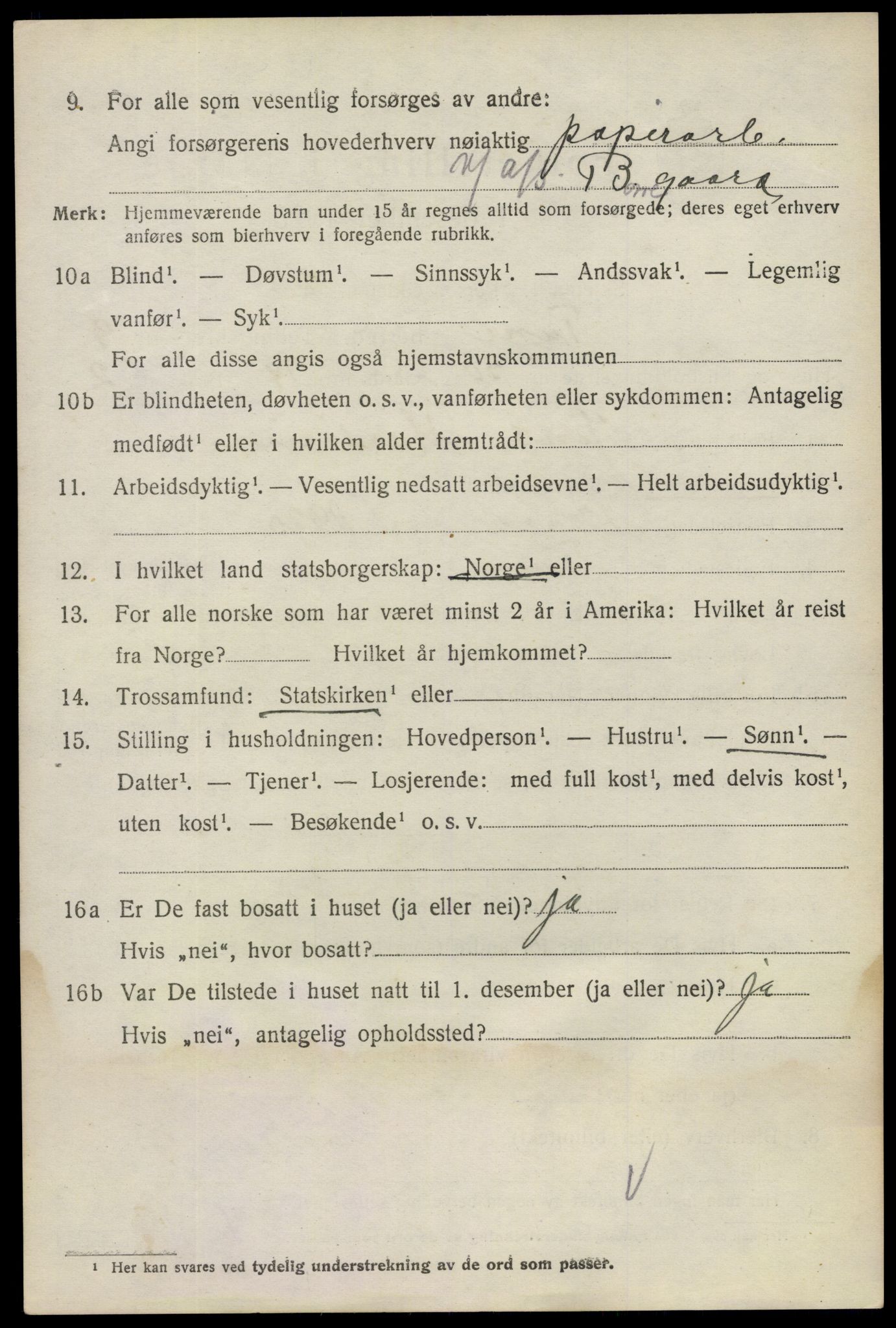 SAO, Folketelling 1920 for 0130 Tune herred, 1920, s. 10209