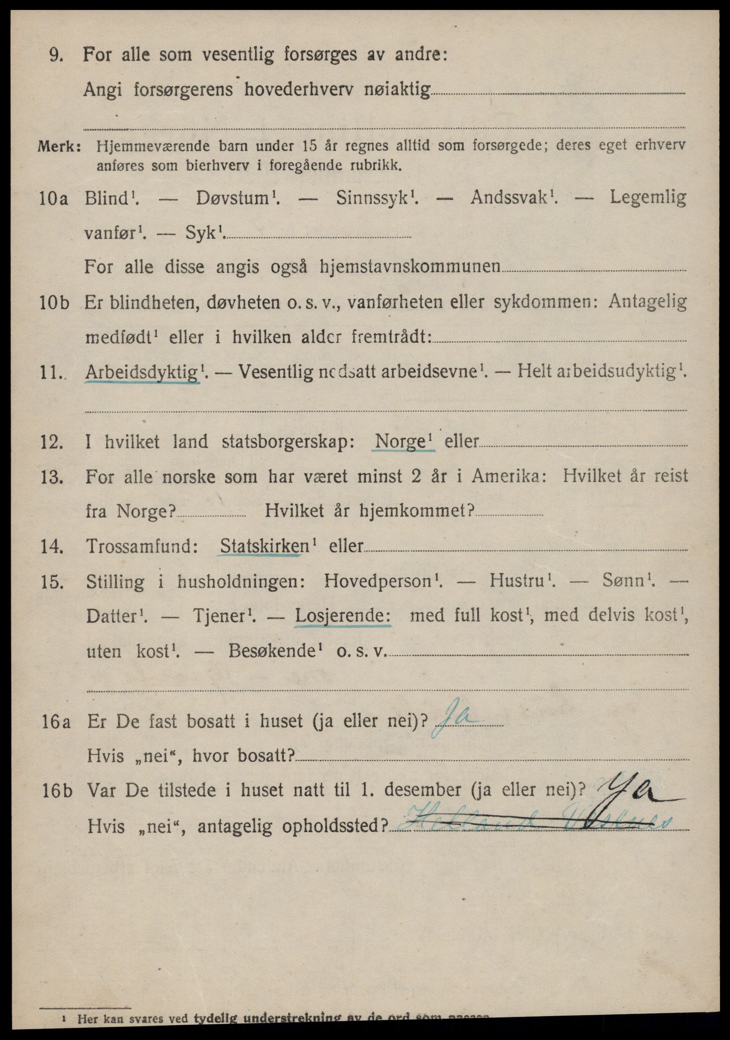 SAT, Folketelling 1920 for 1535 Vestnes herred, 1920, s. 5536