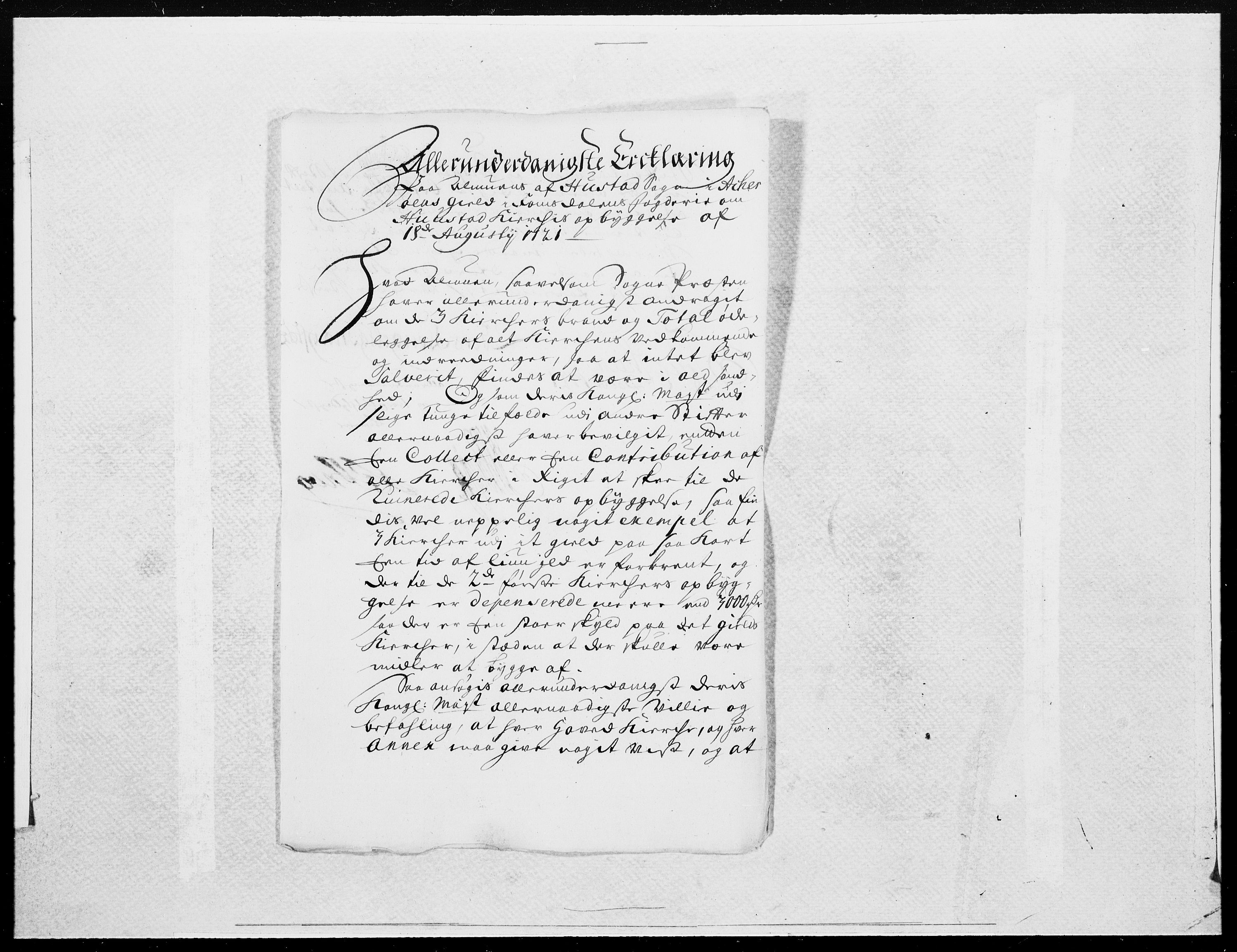 Danske Kanselli 1572-1799, AV/RA-EA-3023/F/Fc/Fcc/Fcca/L0090: Norske innlegg 1572-1799, 1722, s. 4