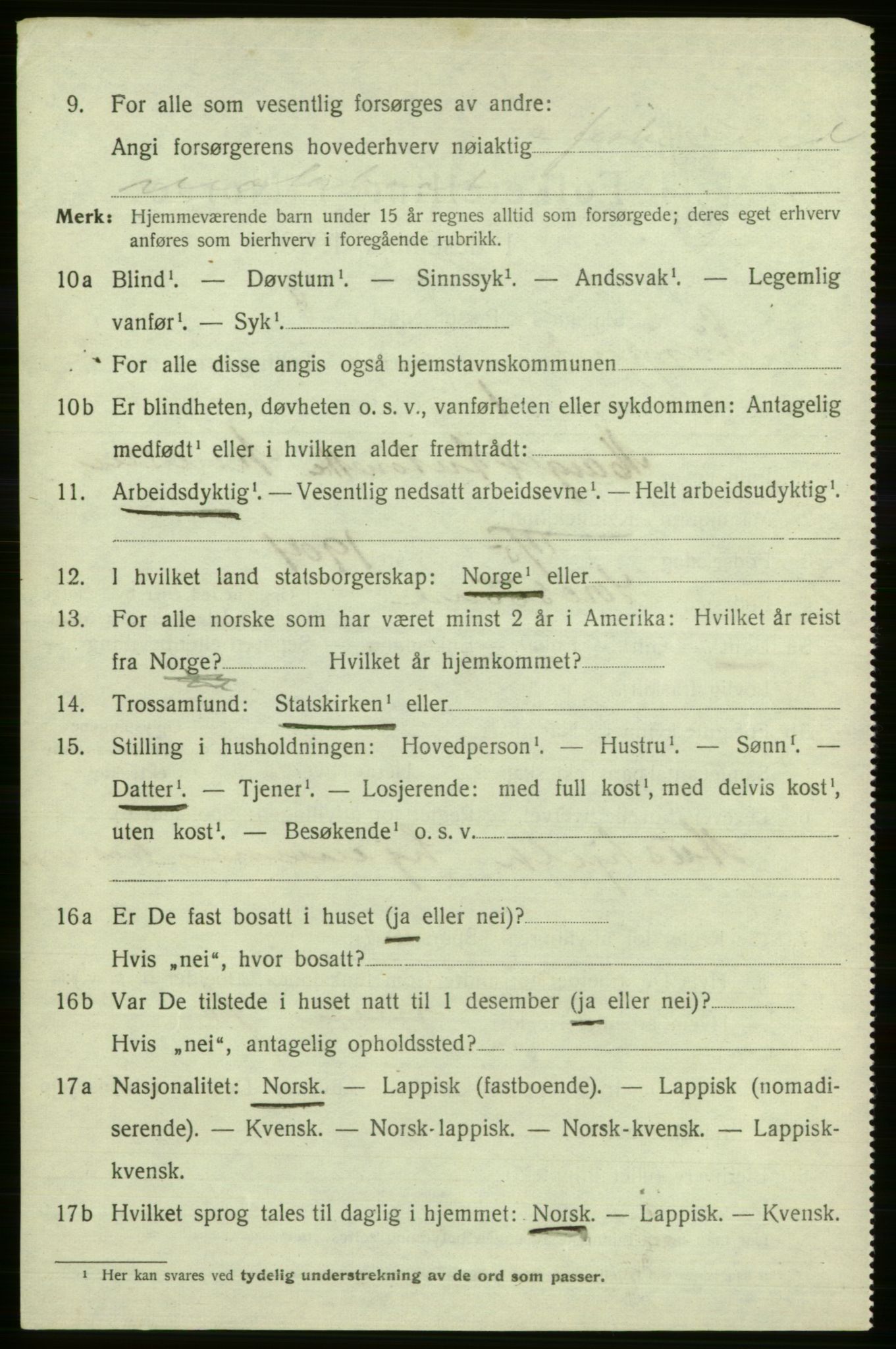 SATØ, Folketelling 1920 for 2016 Sørøysund herred, 1920, s. 1115