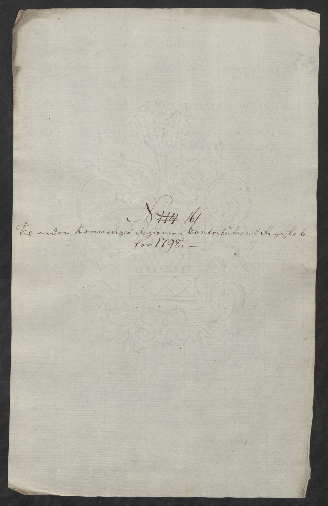 Rentekammeret inntil 1814, Reviderte regnskaper, Fogderegnskap, AV/RA-EA-4092/R11/L0674: Fogderegnskap Nedre Romerike, 1798, s. 487