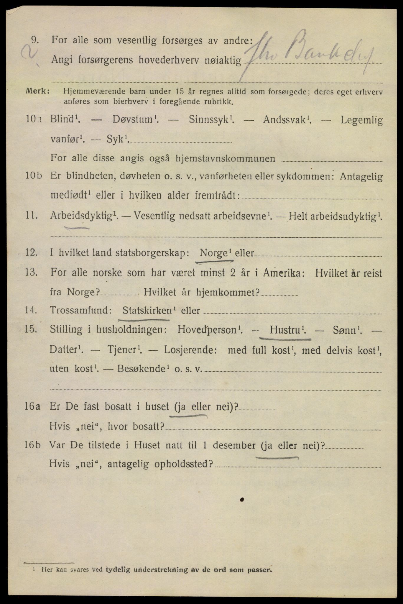 SAKO, Folketelling 1920 for 0801 Kragerø kjøpstad, 1920, s. 11062
