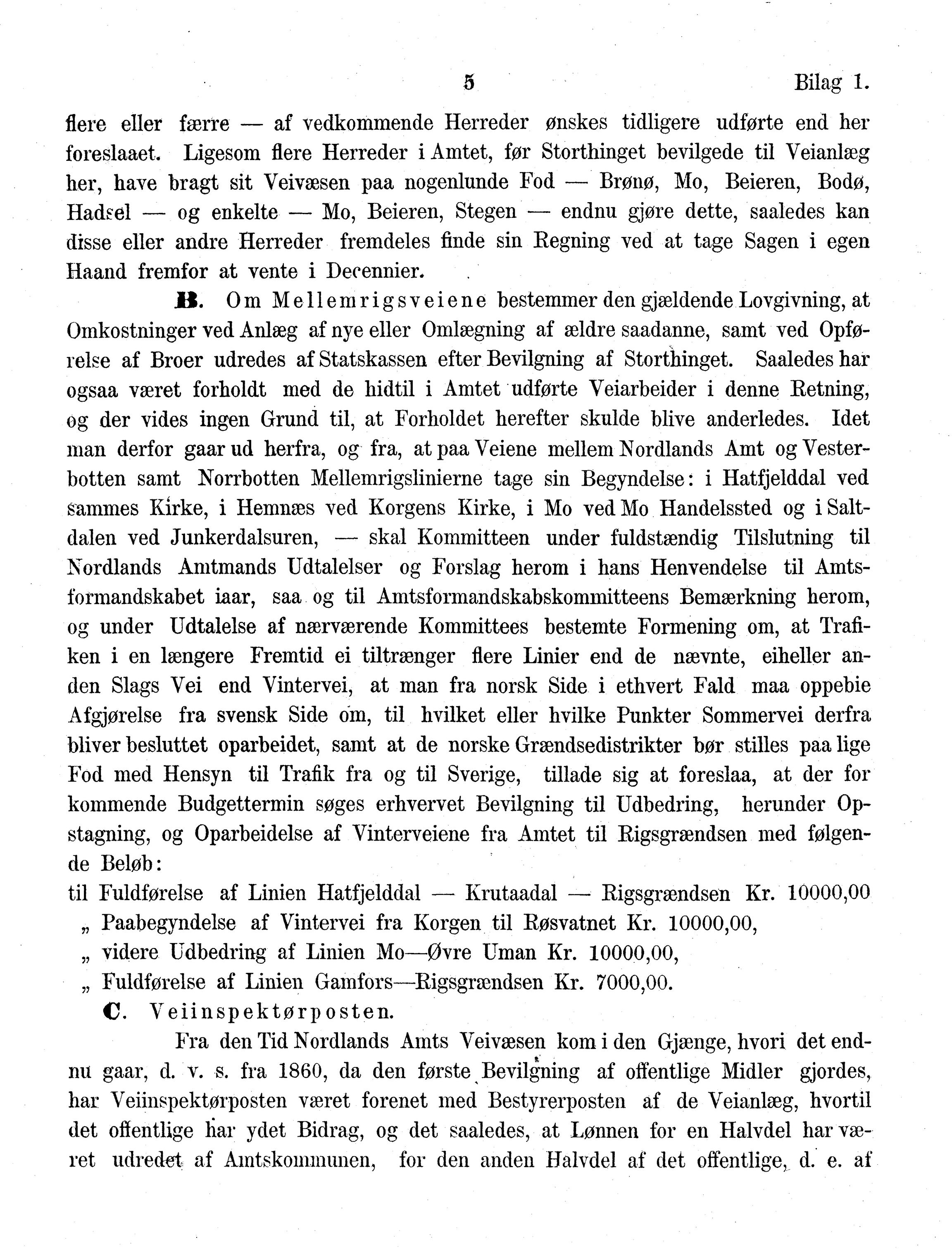 Nordland Fylkeskommune. Fylkestinget, AIN/NFK-17/176/A/Ac/L0013: Fylkestingsforhandlinger 1880, 1880