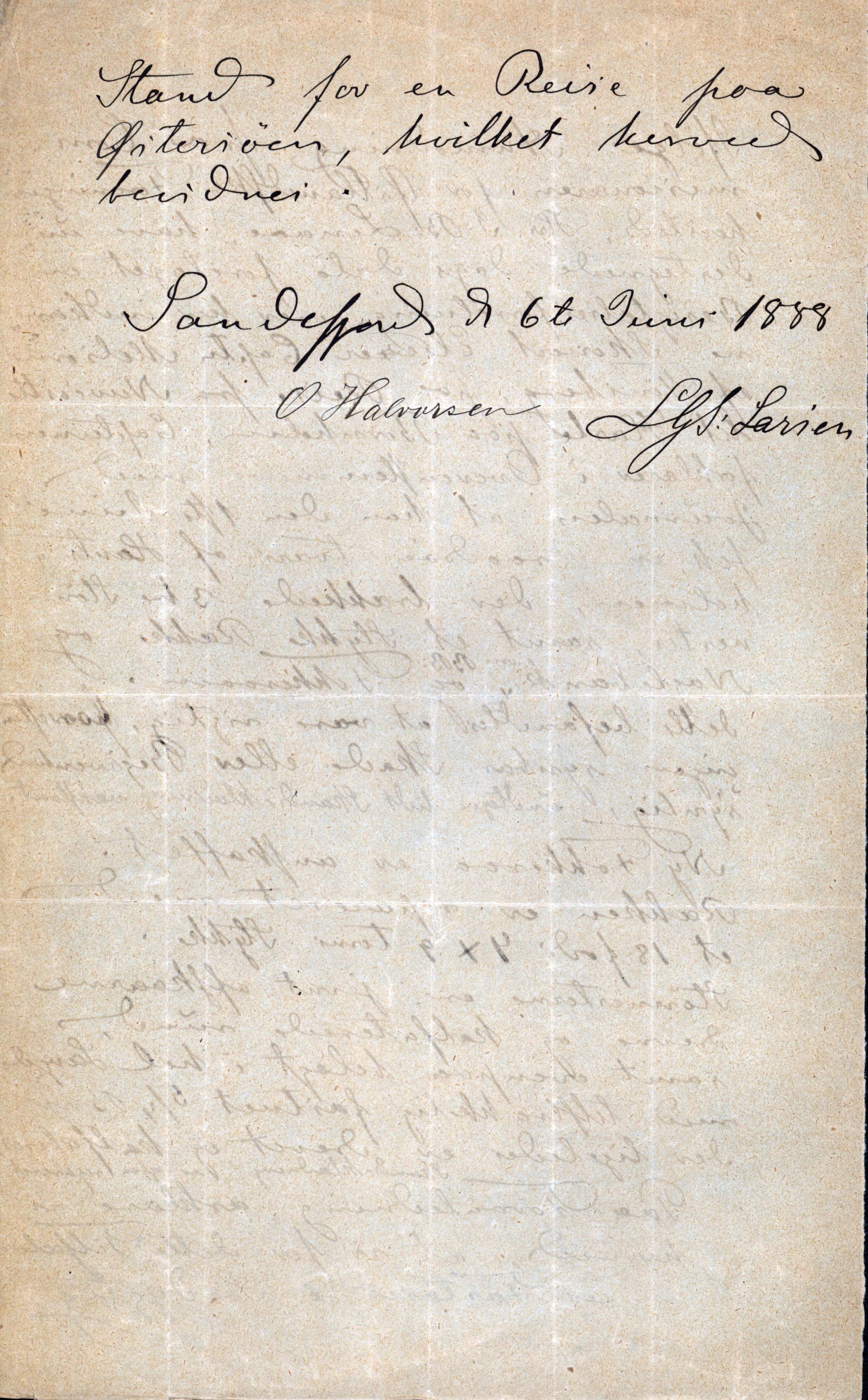 Pa 63 - Østlandske skibsassuranceforening, VEMU/A-1079/G/Ga/L0023/0004: Havaridokumenter / Petrus, Eimund, Eidsvold, Electra, Eliezer, Elise, 1888, s. 29