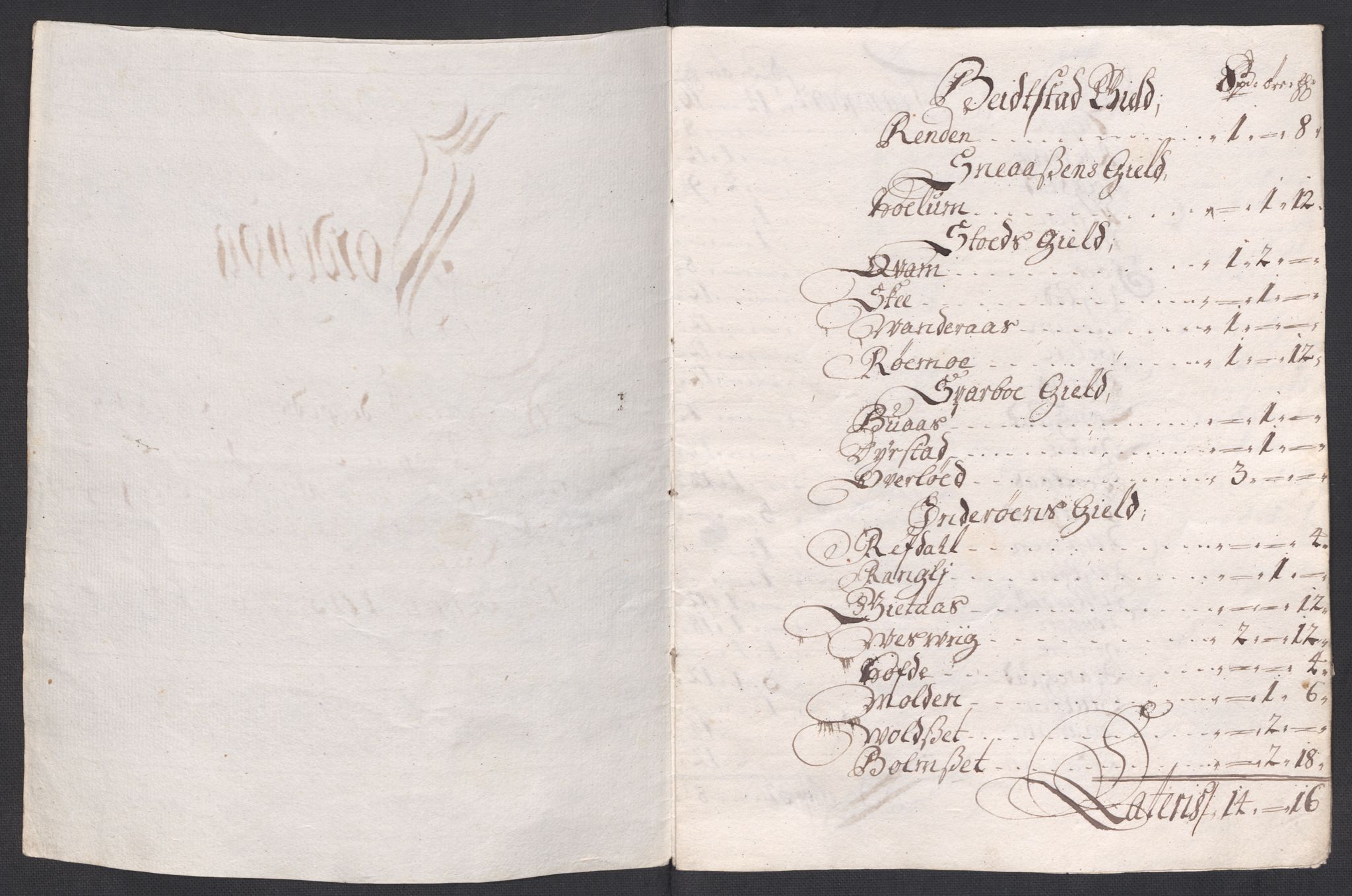 Rentekammeret inntil 1814, Reviderte regnskaper, Fogderegnskap, AV/RA-EA-4092/R63/L4321: Fogderegnskap Inderøy, 1713, s. 158