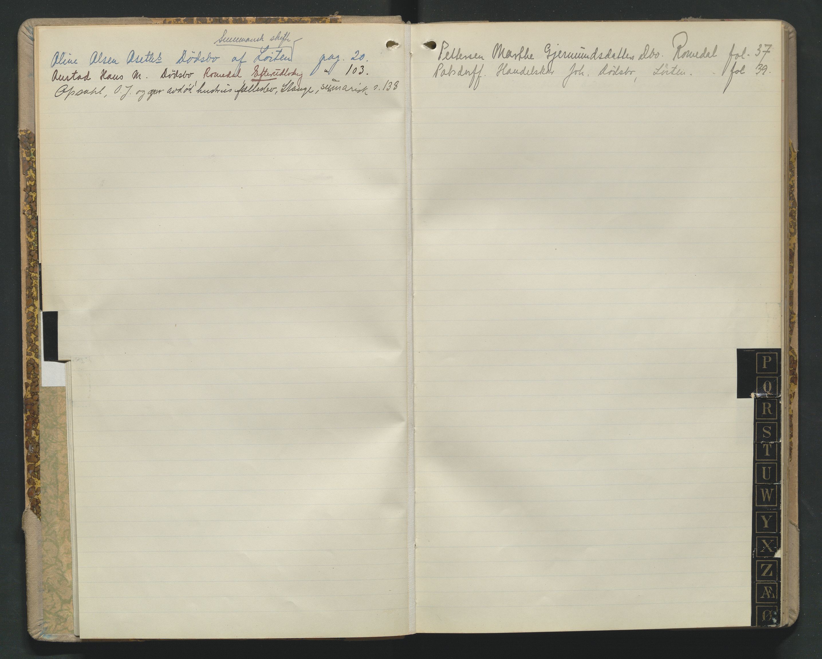 Sør-Hedmark sorenskriveri, AV/SAH-TING-014/J/Ja/Jad/L0004: Skifteutlodningsprotokoll - landet, 1913-1919