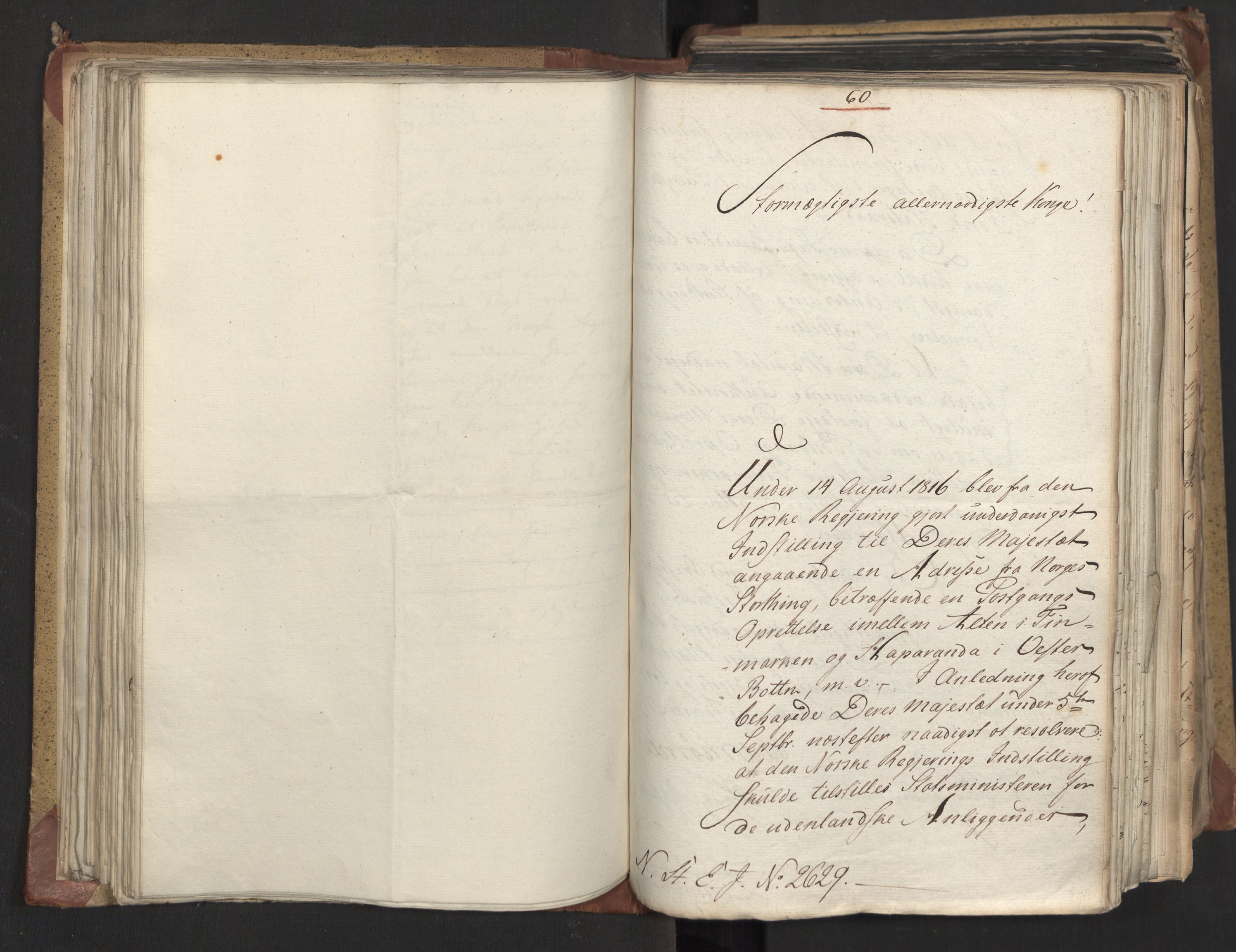 Statsrådsavdelingen i Stockholm, AV/RA-S-1003/D/Da/L0012: Regjeringsinnstillinger nr. 2587-2760, 1818, s. 173
