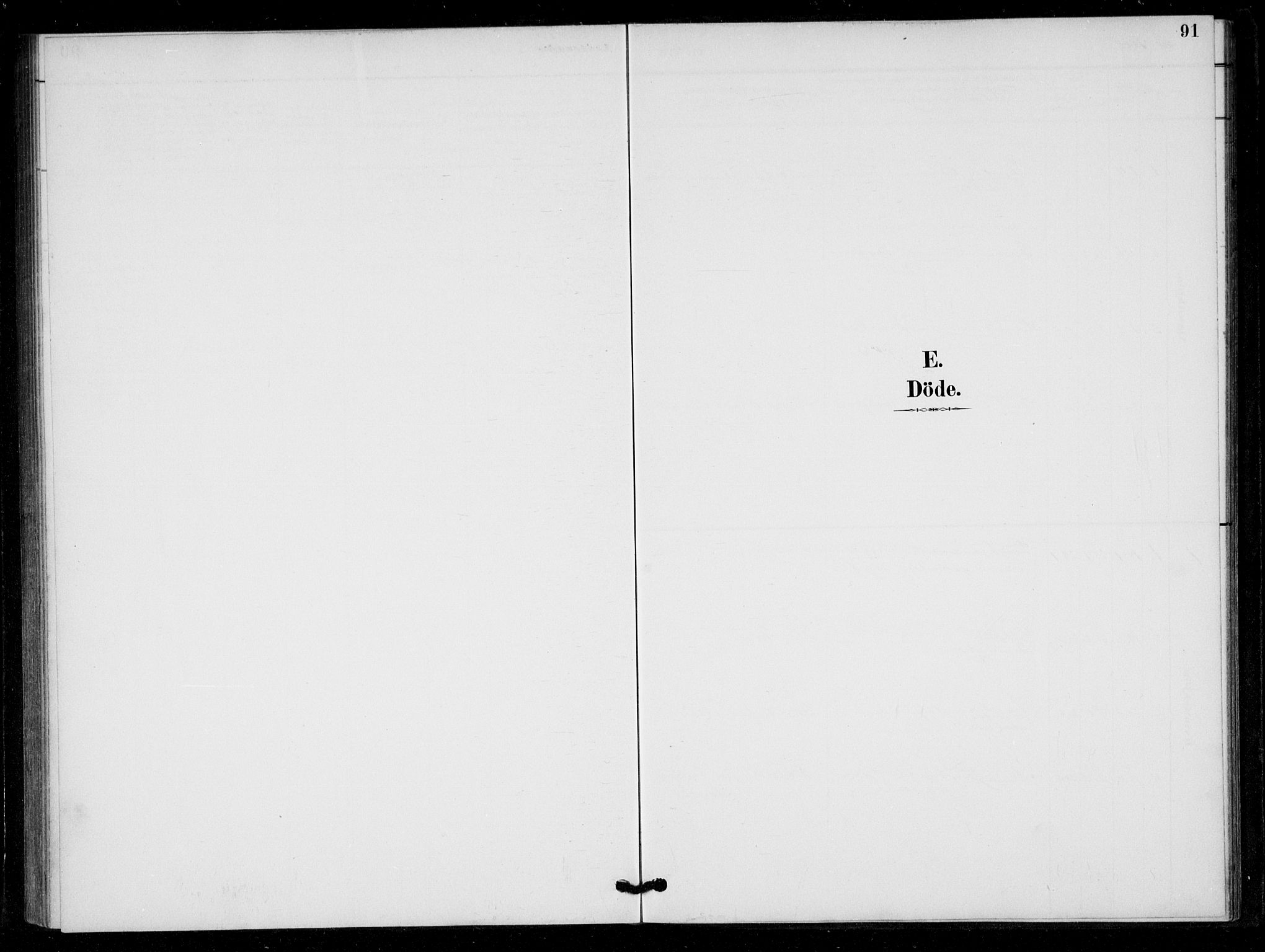Bygland sokneprestkontor, AV/SAK-1111-0006/F/Fa/Fad/L0001: Ministerialbok nr. A 1, 1885-1906, s. 91