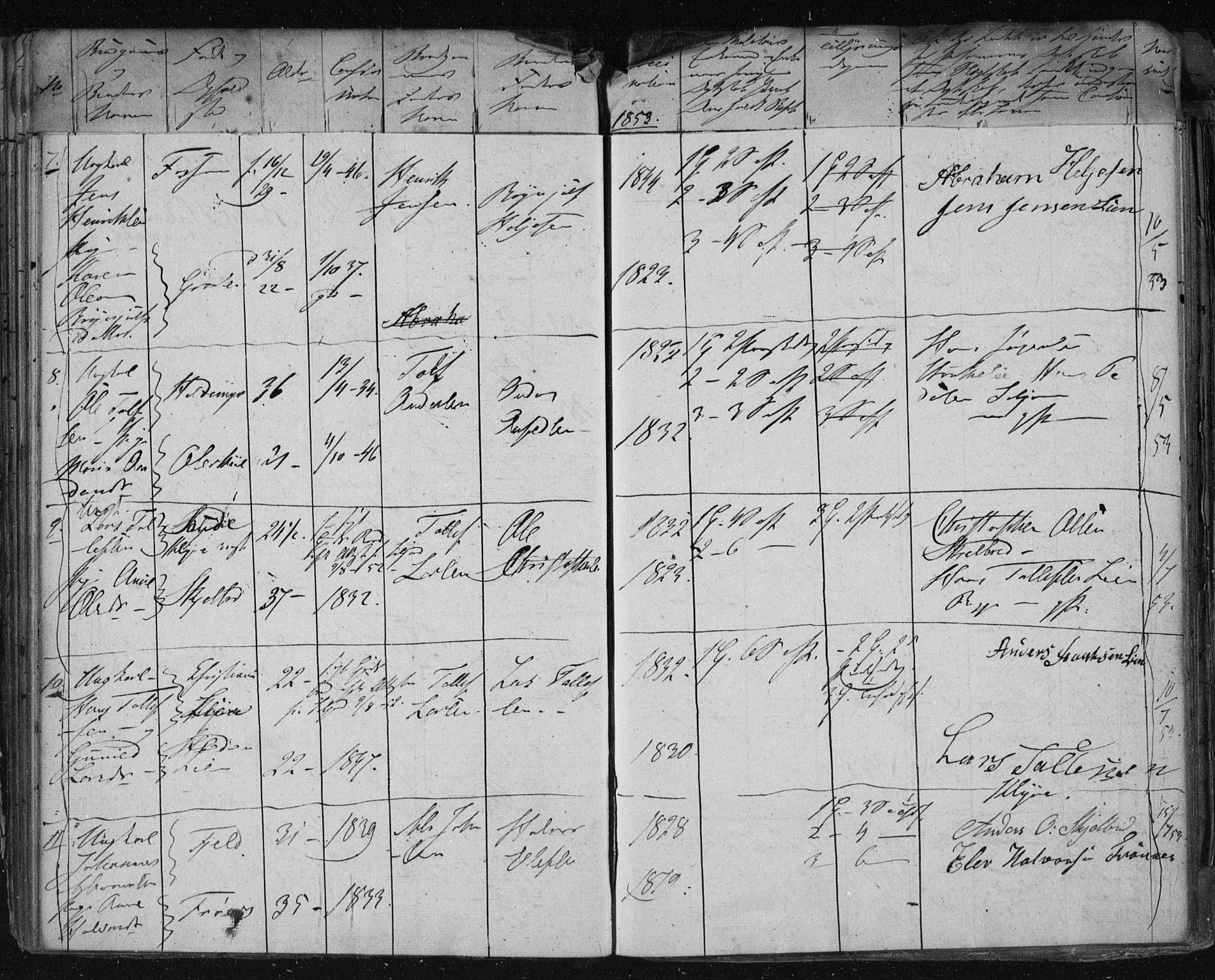 Solum kirkebøker, AV/SAKO-A-306/H/Ha/L0001: Lysningsprotokoll nr. I 1, 1846-1879