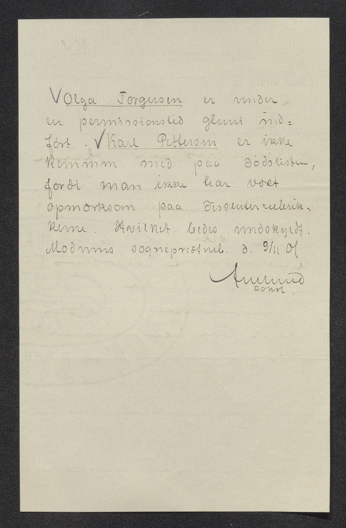 Eiker, Modum og Sigdal sorenskriveri, SAKO/A-123/H/Ha/Hab/L0028: Dødsfallsmeldinger, 1901, s. 324