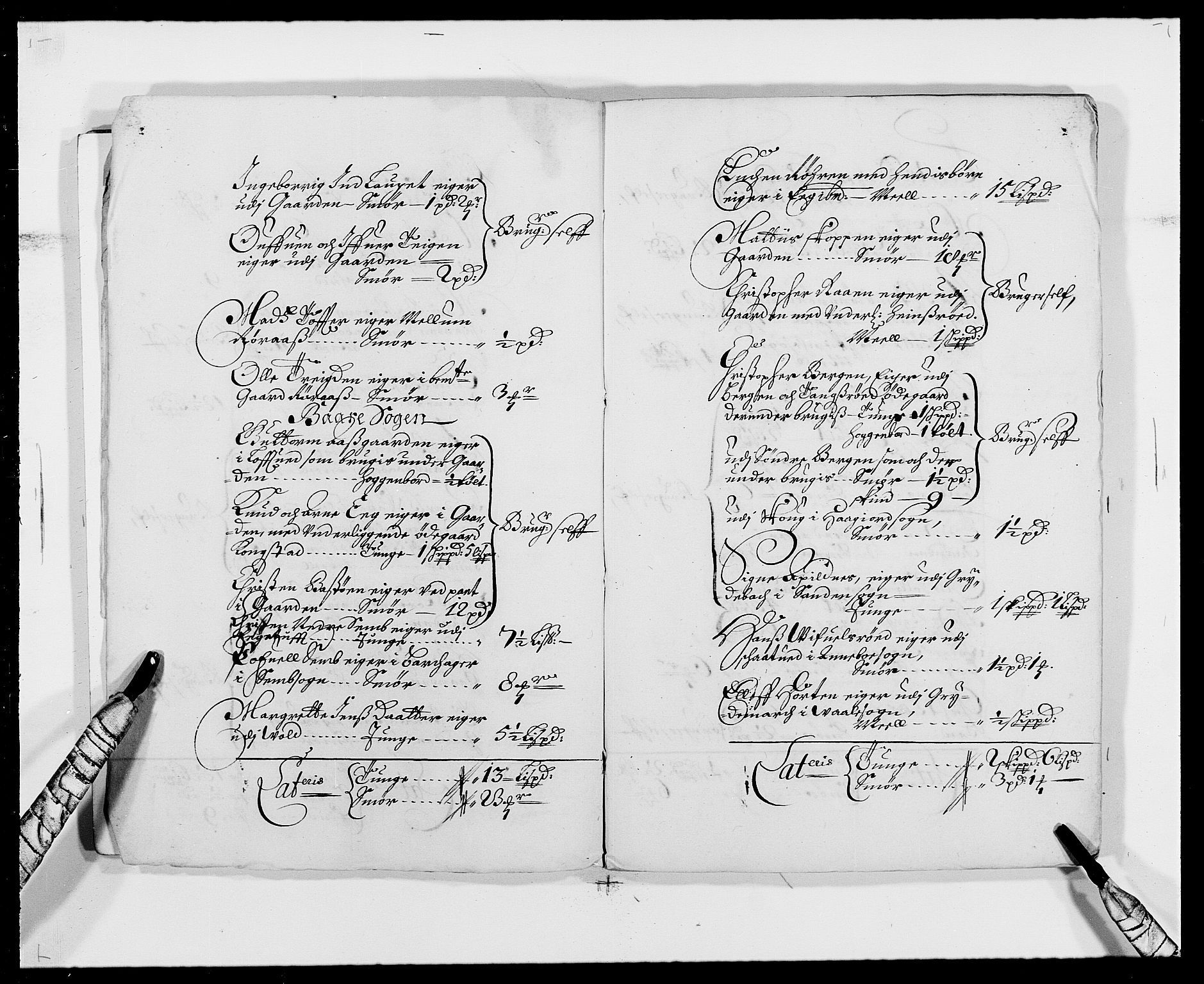 Rentekammeret inntil 1814, Reviderte regnskaper, Fogderegnskap, RA/EA-4092/R32/L1841: Fogderegnskap Jarlsberg grevskap, 1664-1673, s. 288