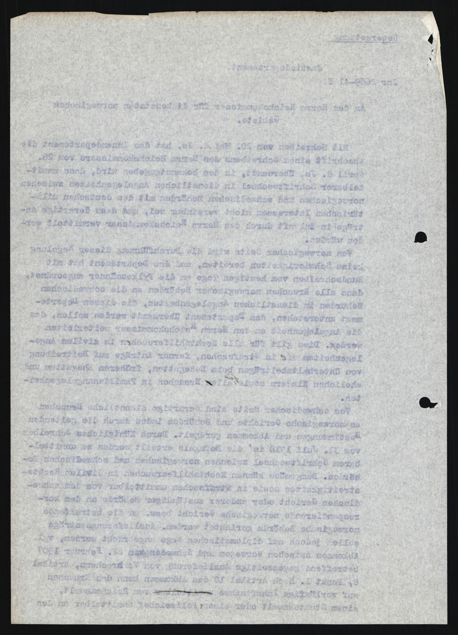 Forsvarets Overkommando. 2 kontor. Arkiv 11.4. Spredte tyske arkivsaker, AV/RA-RAFA-7031/D/Dar/Darb/L0013: Reichskommissariat - Hauptabteilung Vervaltung, 1917-1942, s. 1064