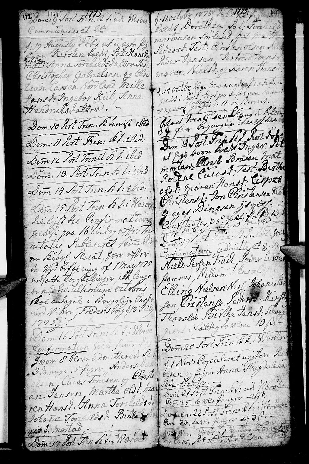 Ministerialprotokoller, klokkerbøker og fødselsregistre - Nordland, AV/SAT-A-1459/807/L0118: Ministerialbok nr. 807A01, 1752-1798, s. 172-173
