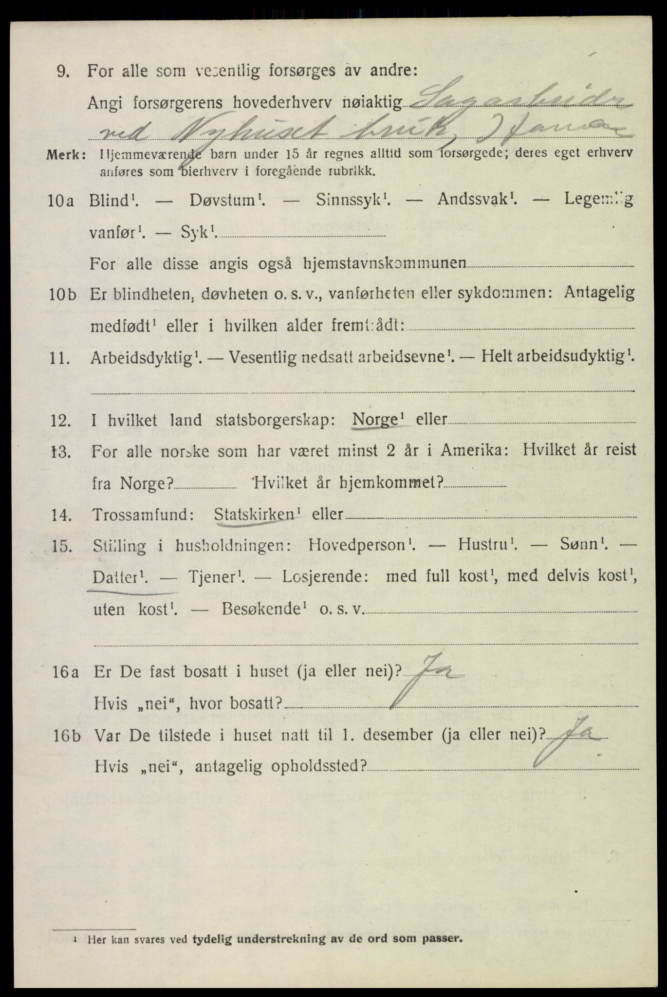 SAH, Folketelling 1920 for 0413 Furnes herred, 1920, s. 3430